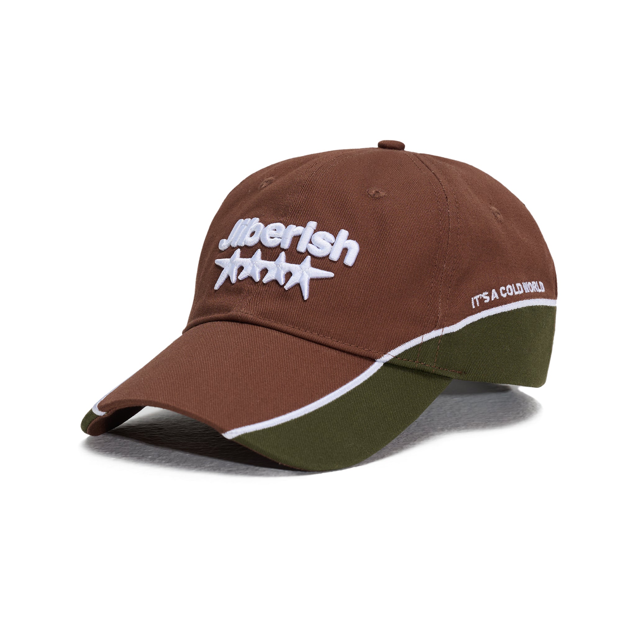 2 Fast 6-Panel Brown/Green – Jiberish