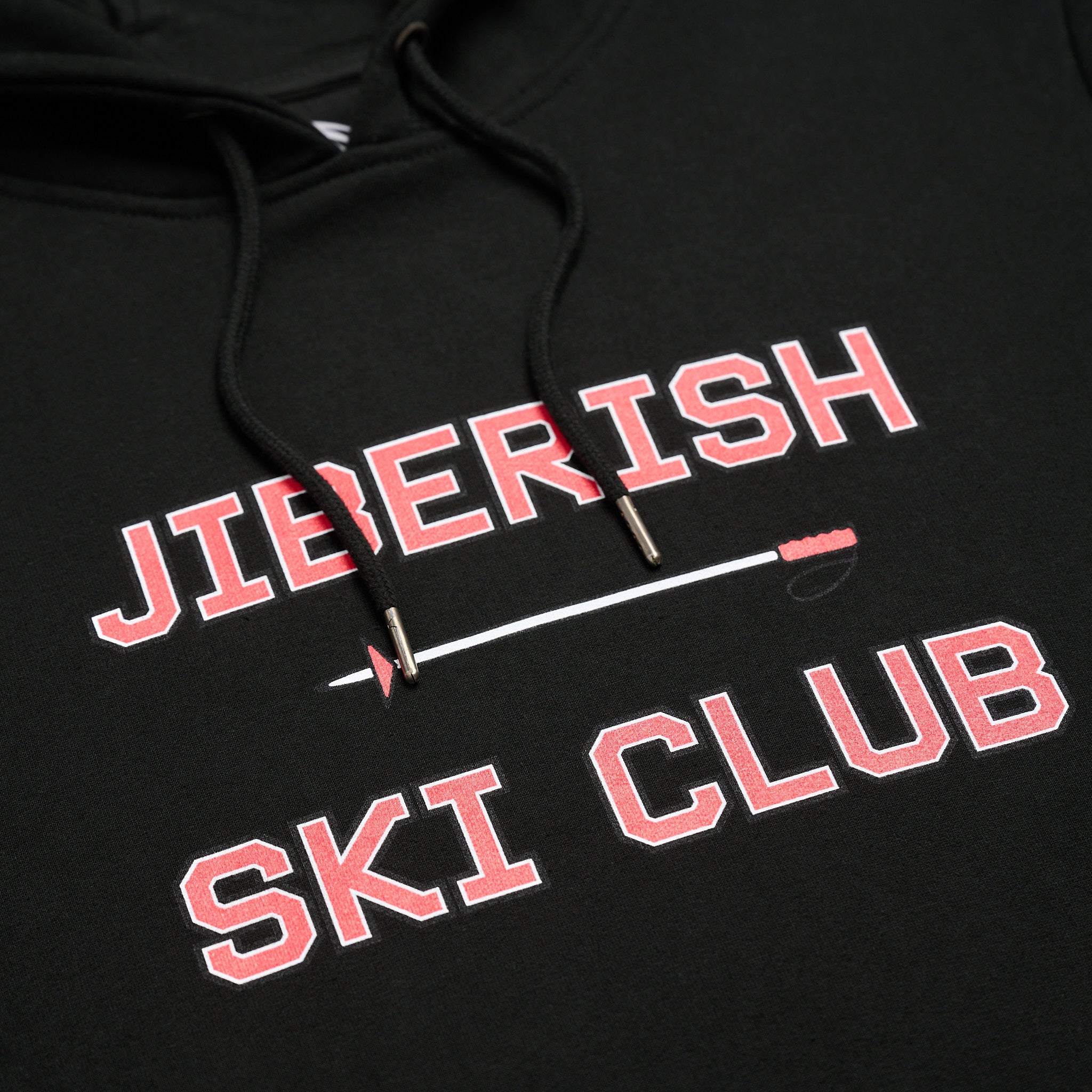 Ski Club Hoodie Black