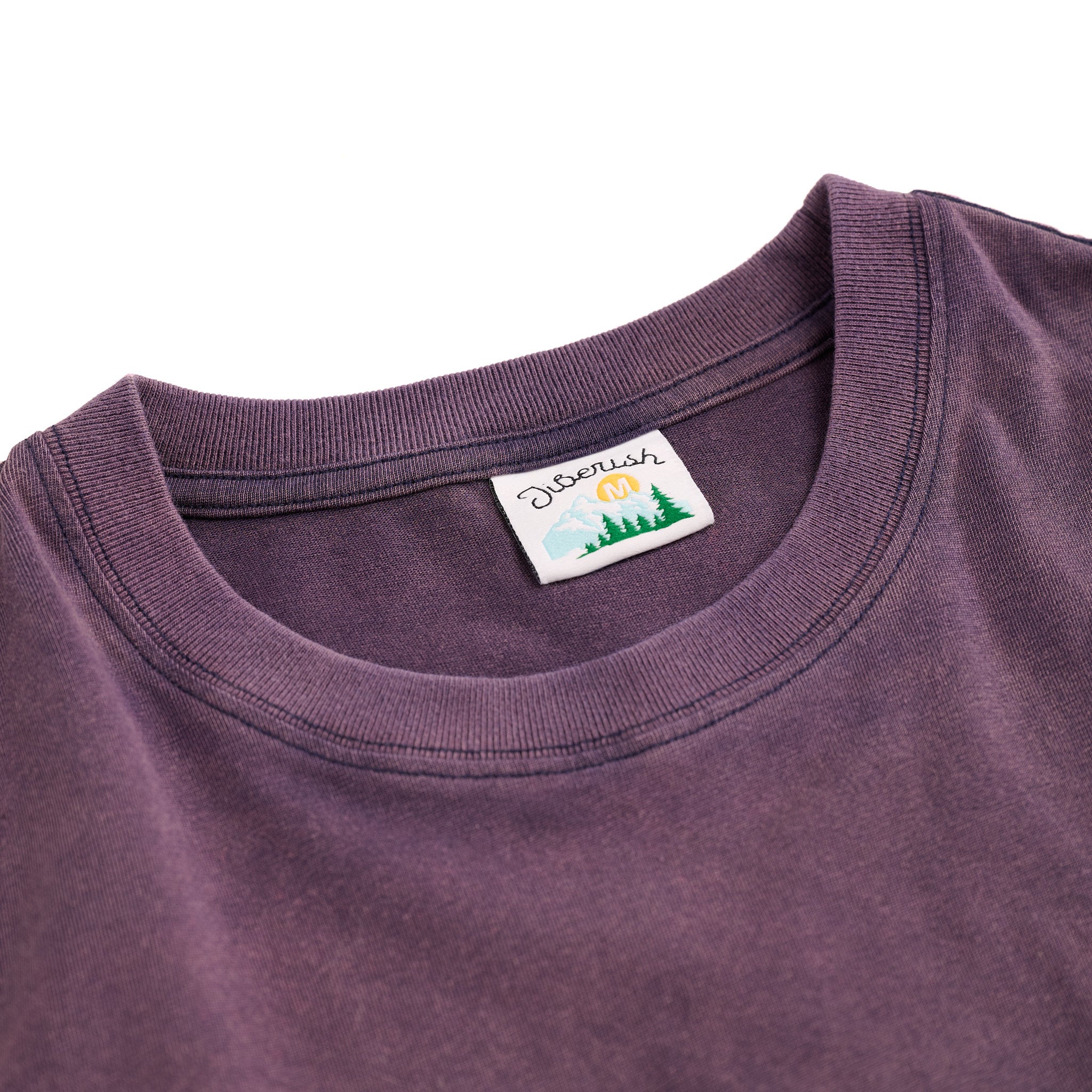 Garment-Dyed Tee Purple