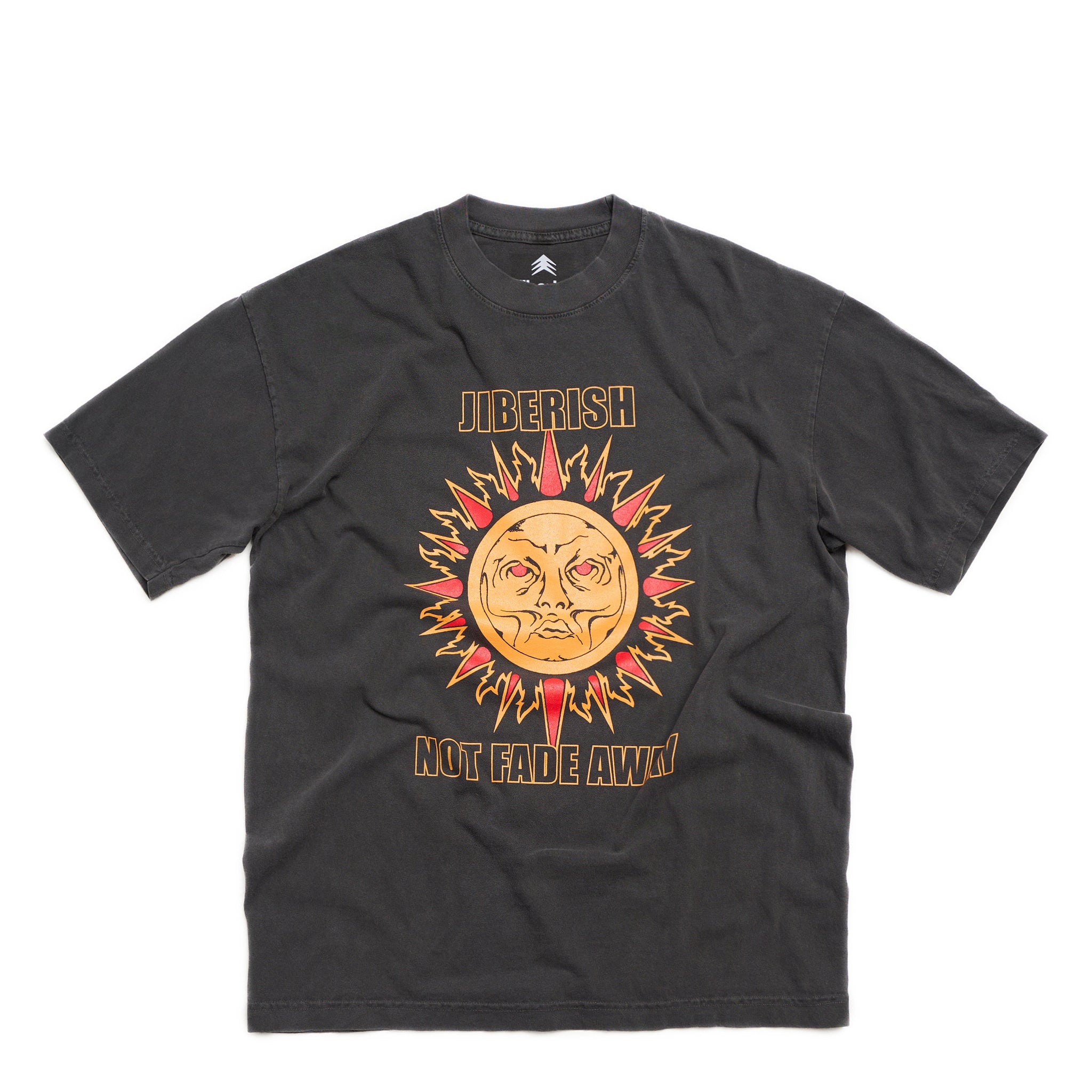 Not Fade Away Tee Washed Black