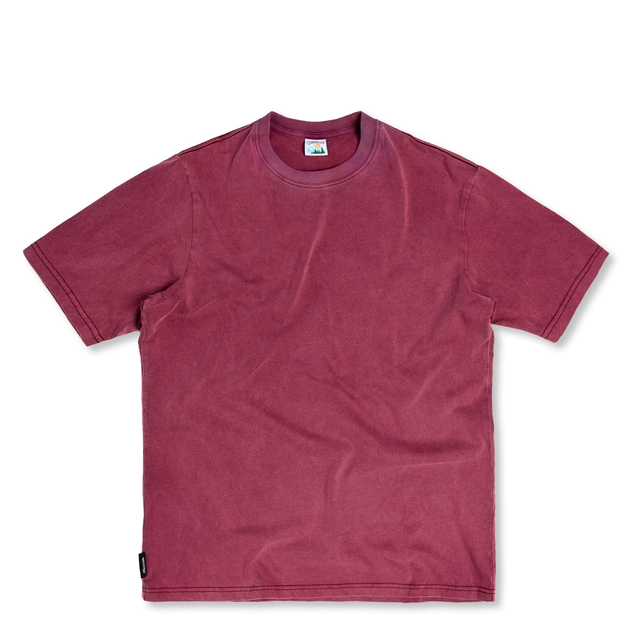Garment-Dyed Tee Raspberry