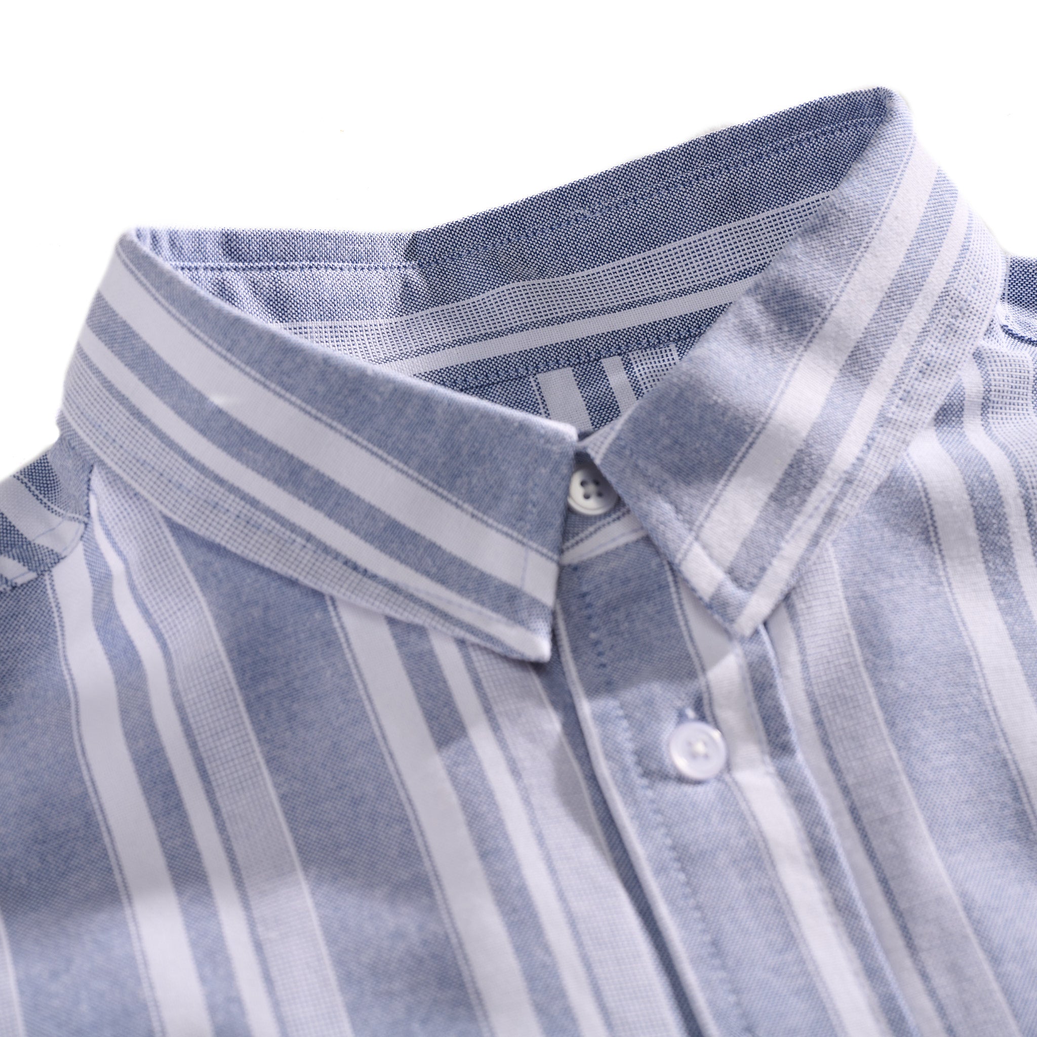 Striped Oxford Shirt Blue | Jiberish