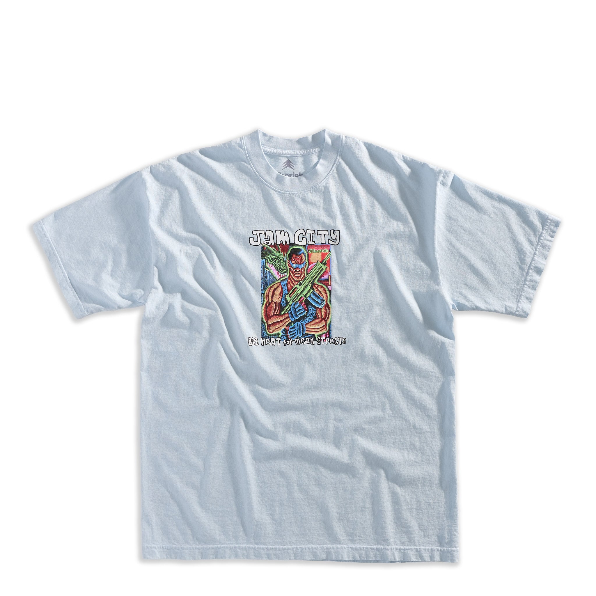 Jam City Tee Light Blue | Jiberish