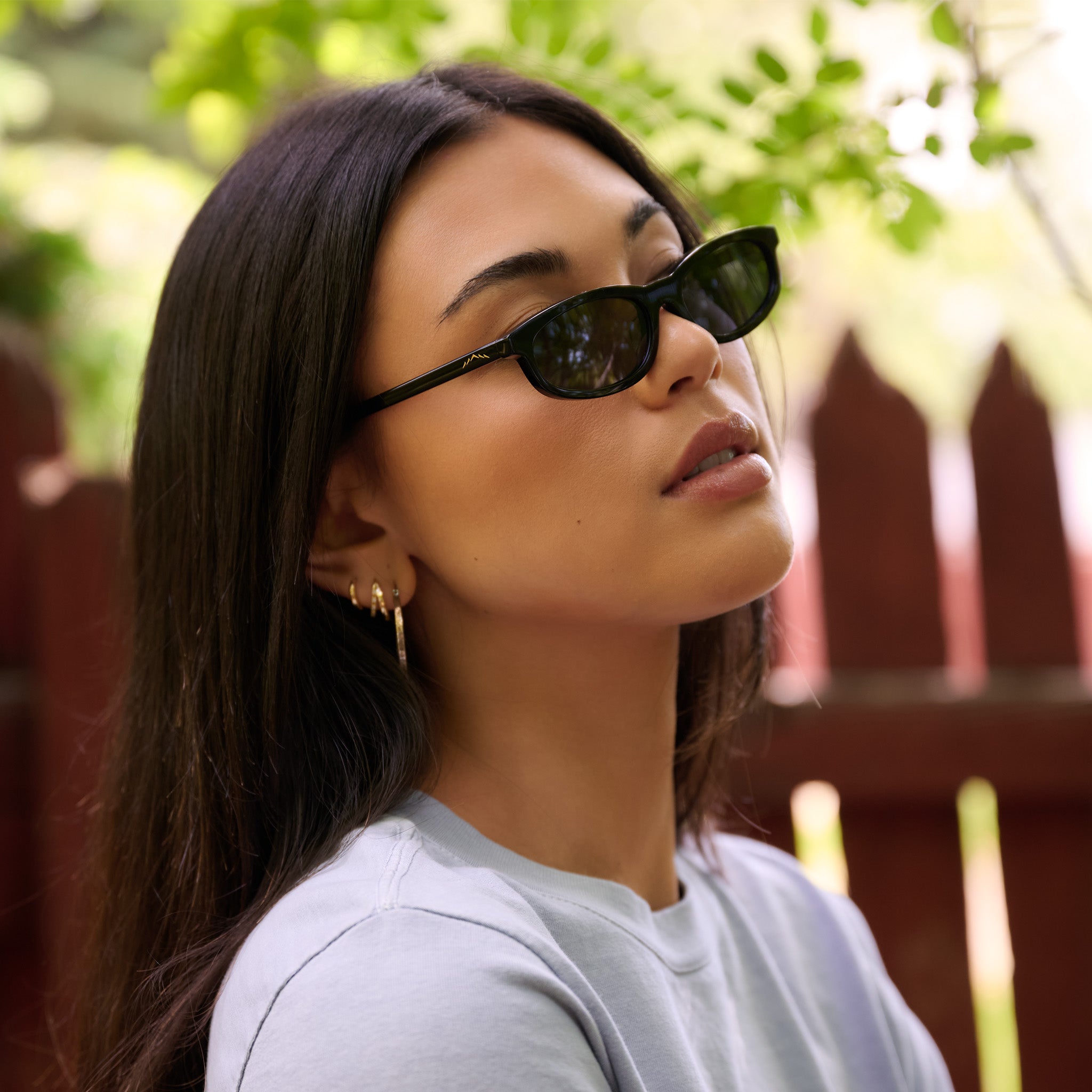 Offshore Half Moon Sunglasses Black