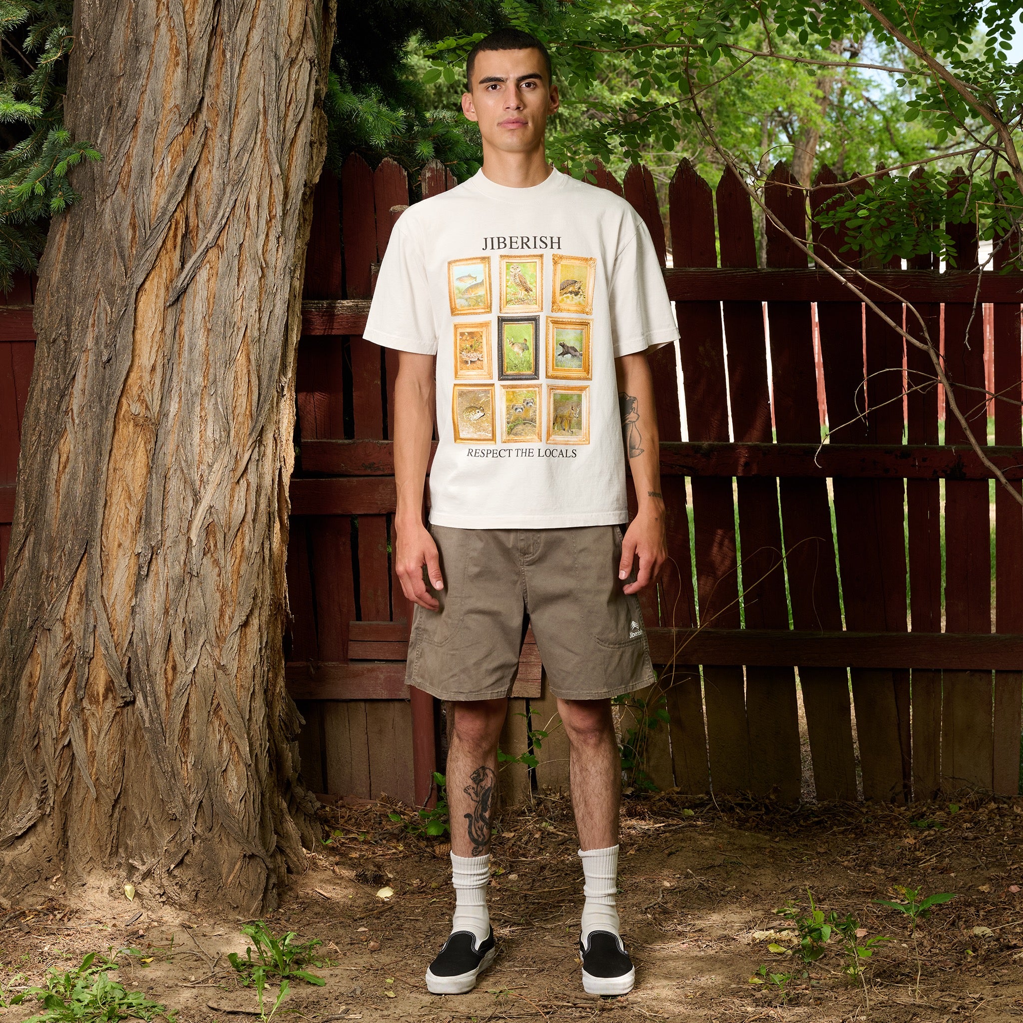 Locals Only Tee Off White