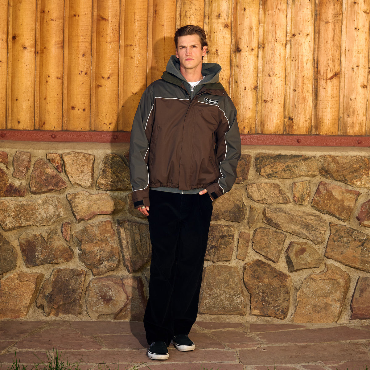 2L Timber Tech Jacket Surplus/Espresso