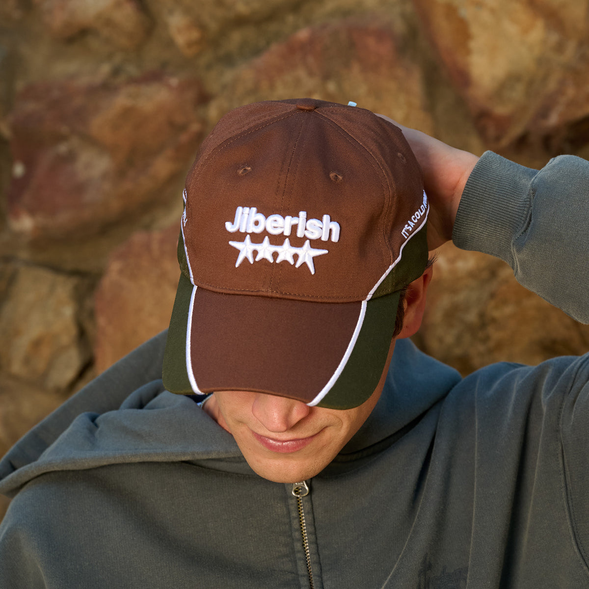 2 Fast 6-Panel Brown/Green