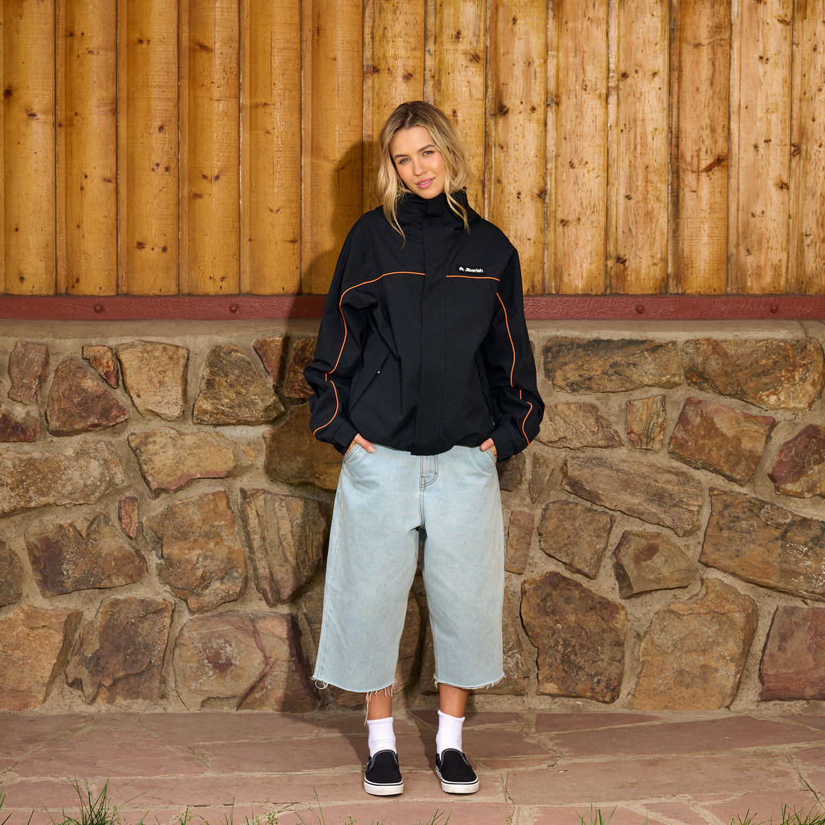2L Timber Tech Jacket Black/Blaze