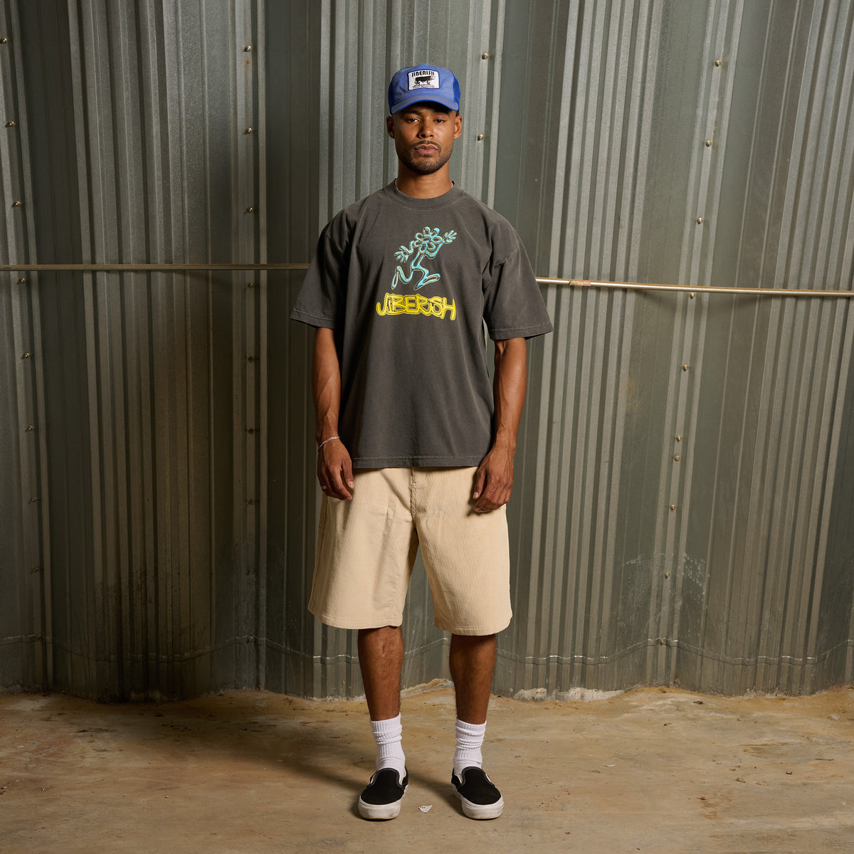 Big Corduroy Shorts Oat