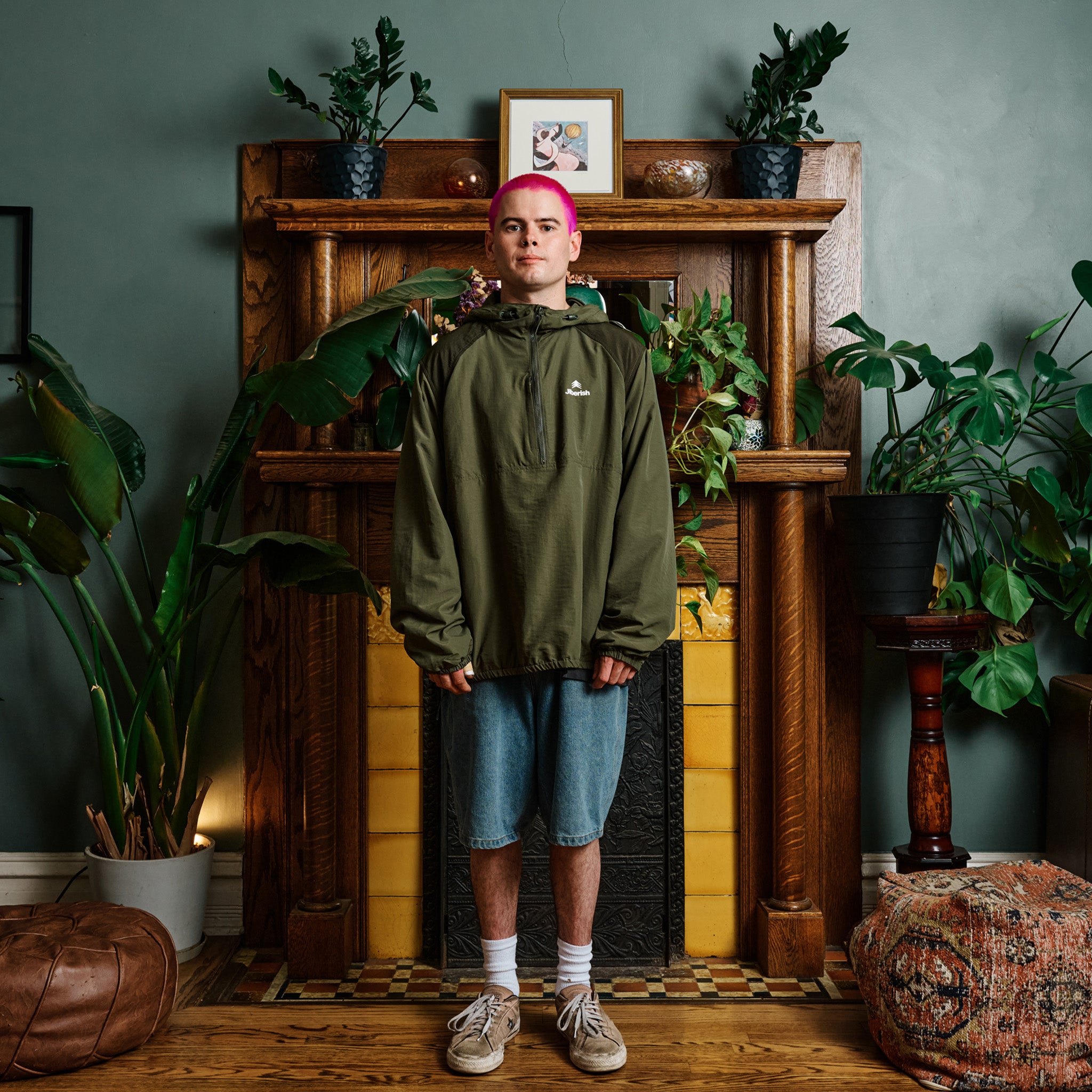 Packable Mountain Anorak Moss