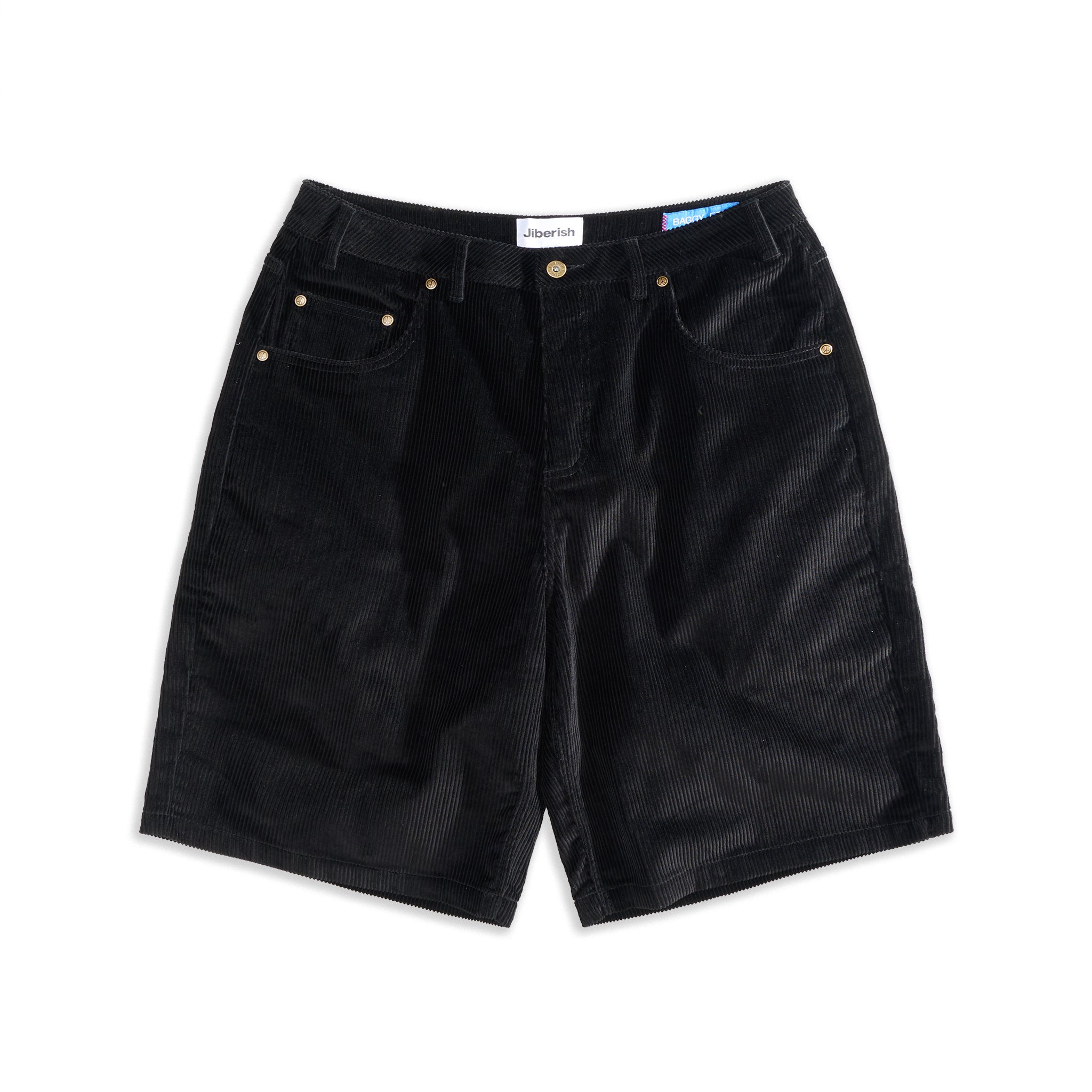 Big Corduroy Shorts Black