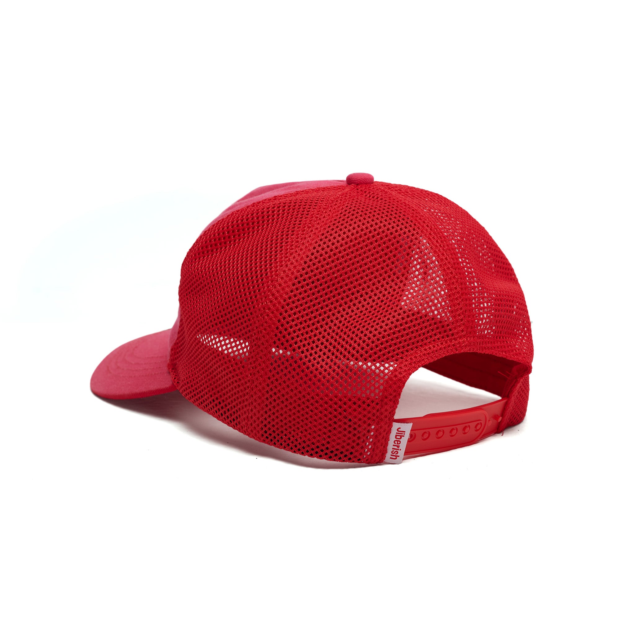 Bovine Mesh Trucker Red
