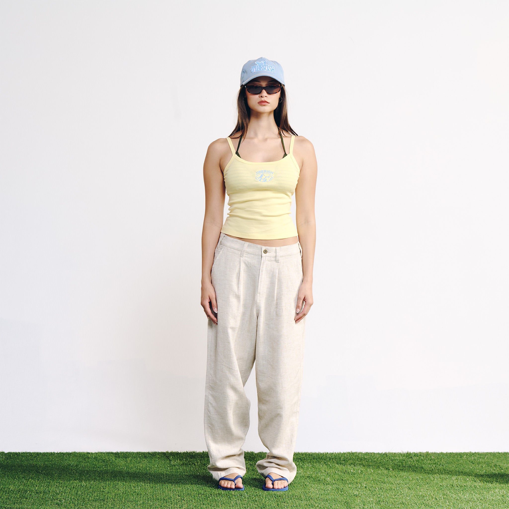 Coastline Beach Pants Flax