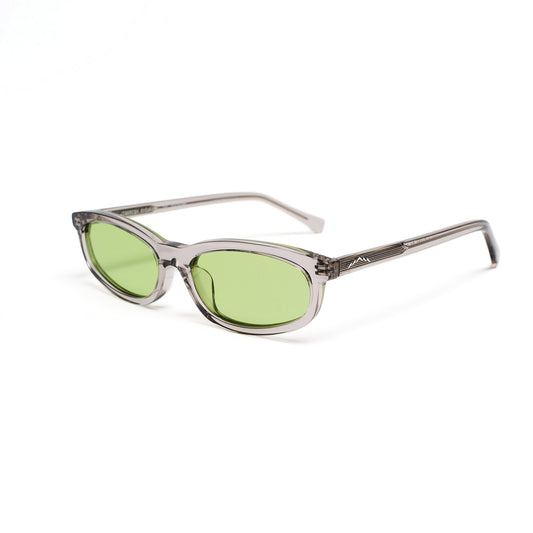 Offshore Half Moon Sunglasses Clear/Green