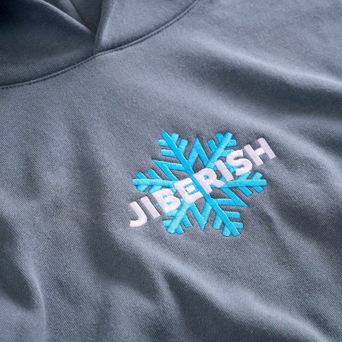 Flake Hoodie Blue Magic