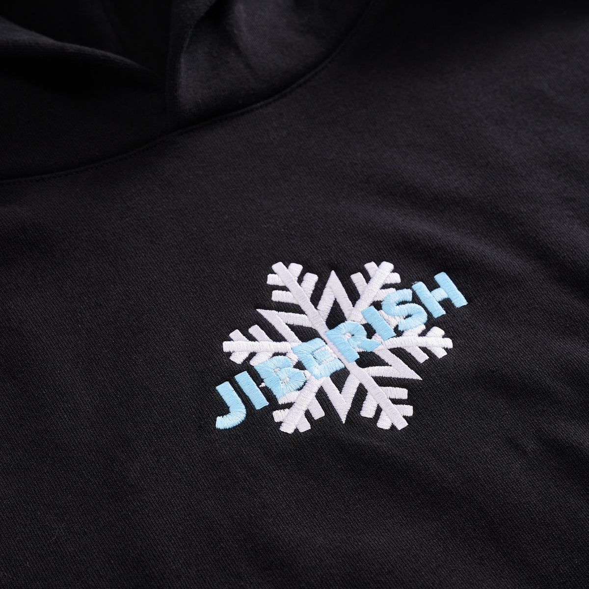 Flake Hoodie Black