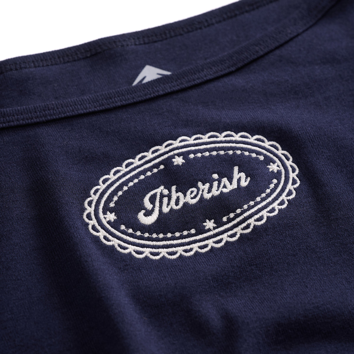 Doily Women's 3/4 Sleeve Tee Navy