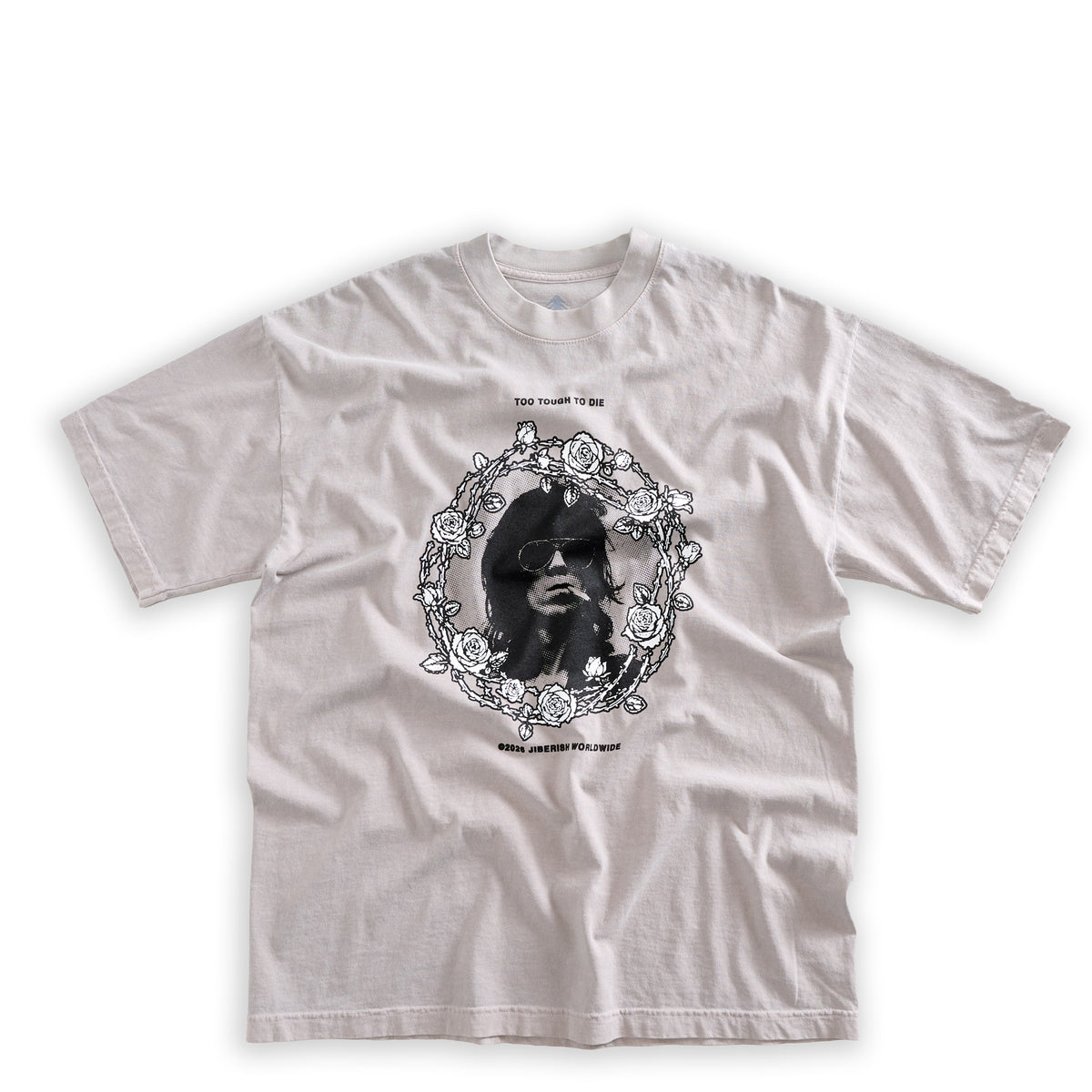World Tour Tee Dark Silver