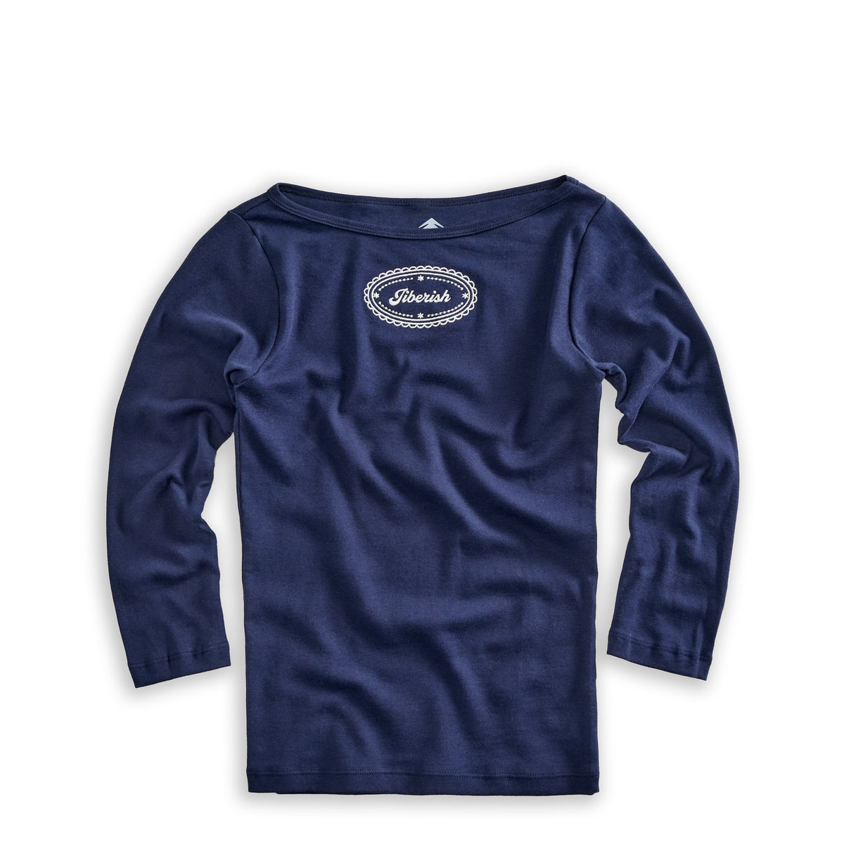 Doily Women's 3/4 Sleeve Tee Navy