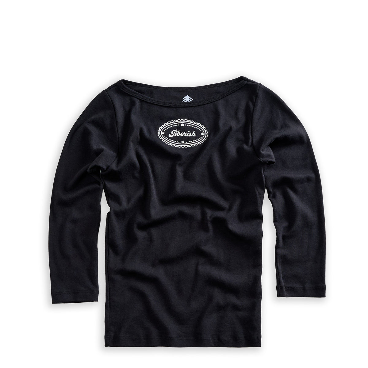 Doily Women's 3/4 Sleeve Tee Black