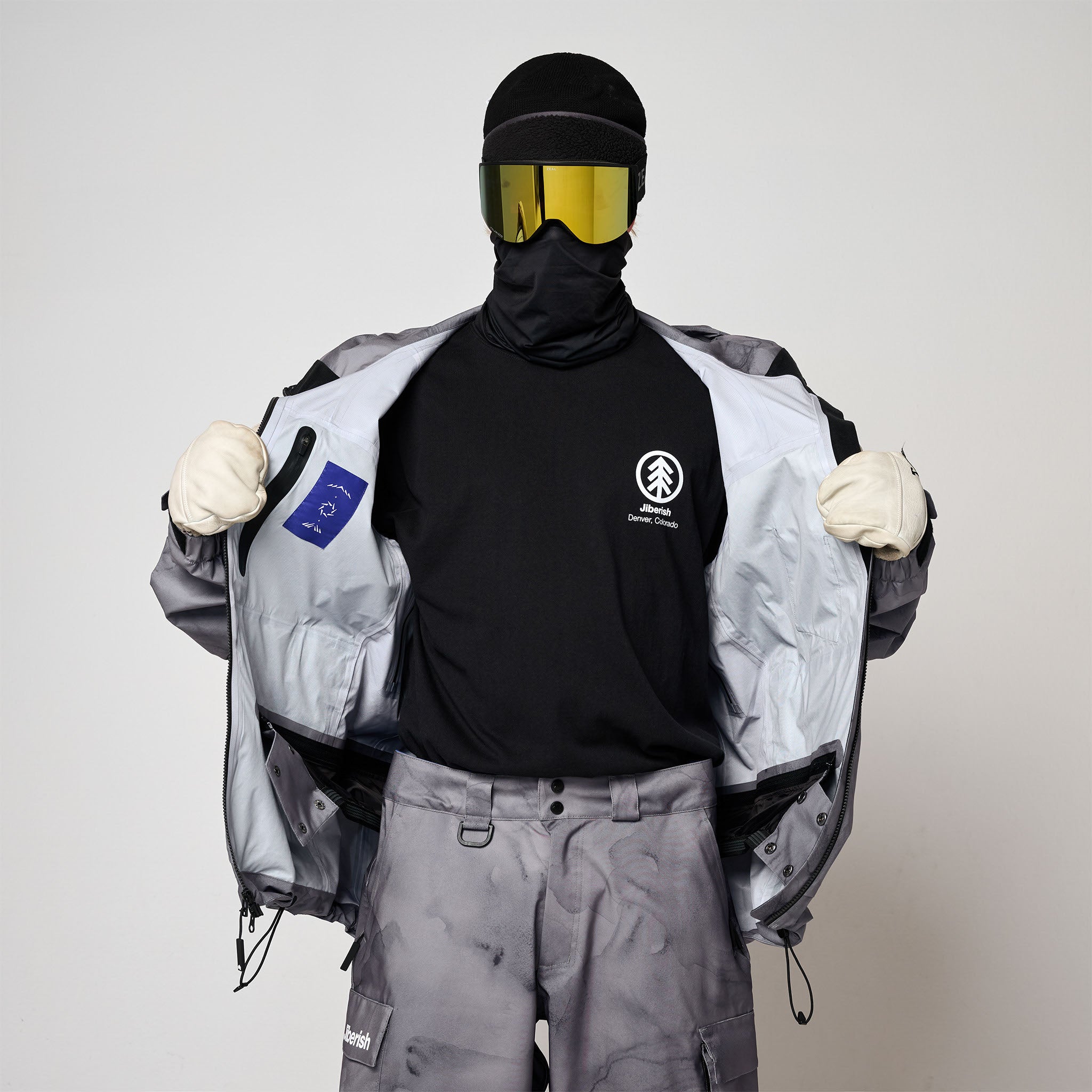 3L Traverse Shell Fog