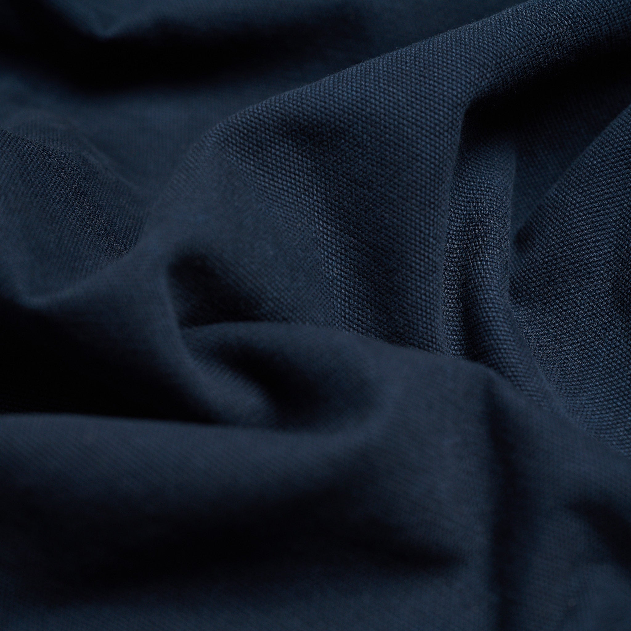 Washed Canvas Overshirt Navy