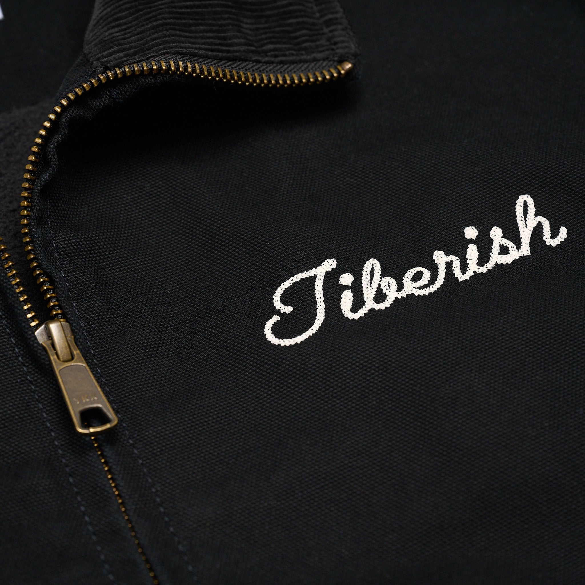 Fleece Lined Ranch Jacket Washed Black