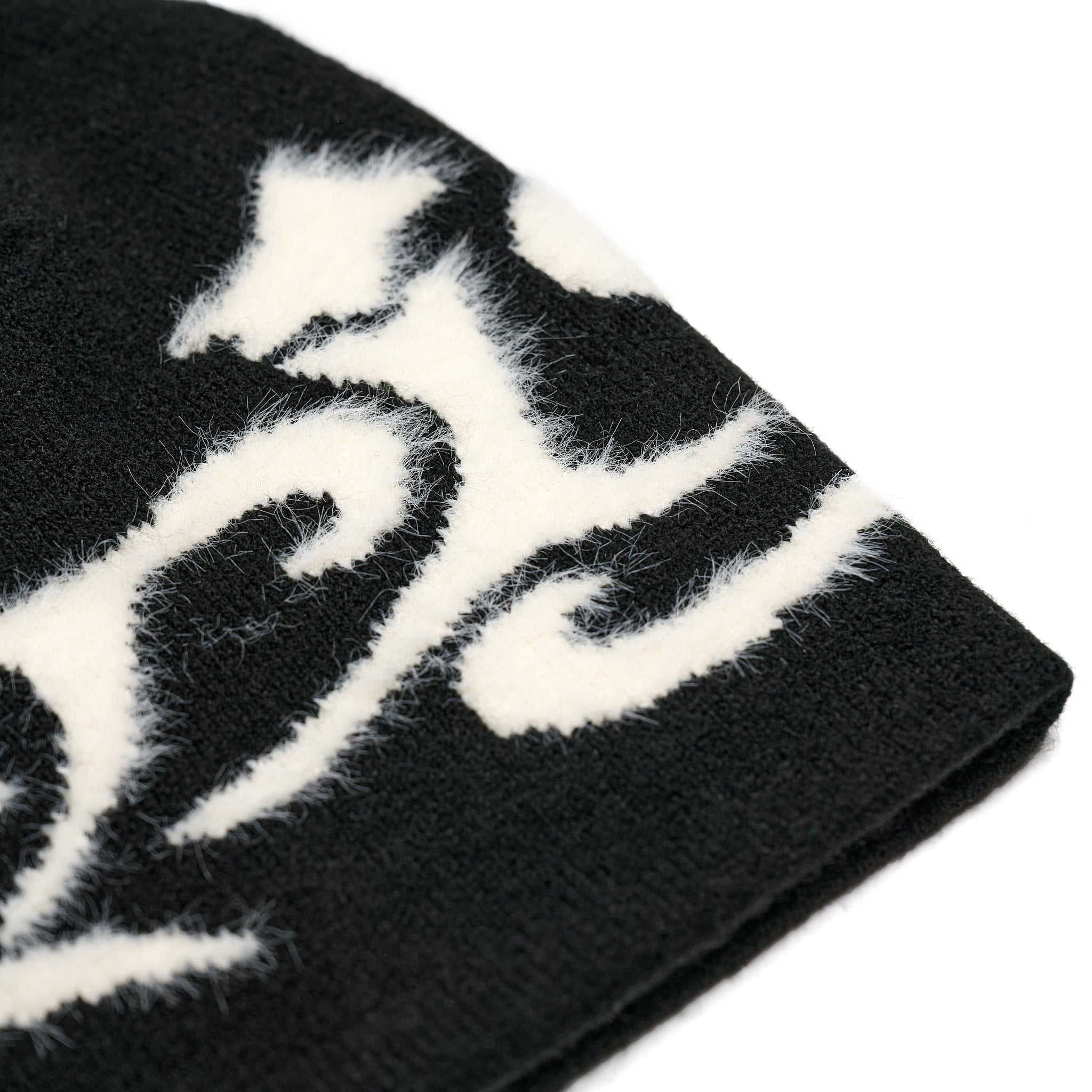 Mohair Skully Black