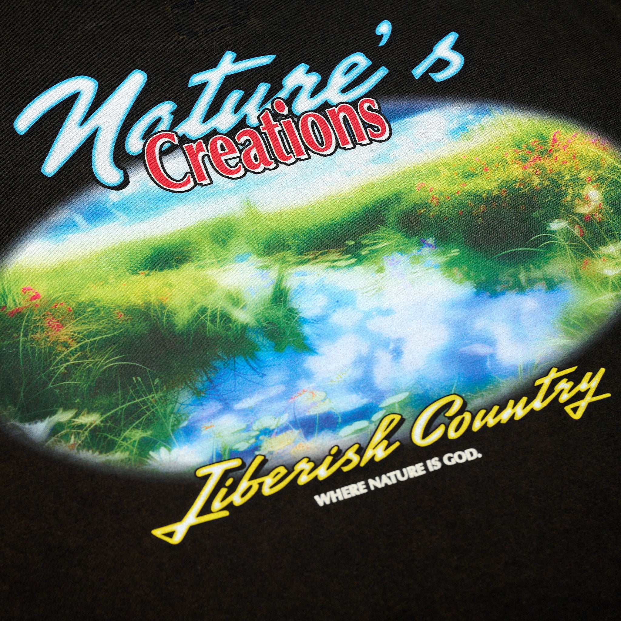 Jiberish Country Long Sleeve Washed Black