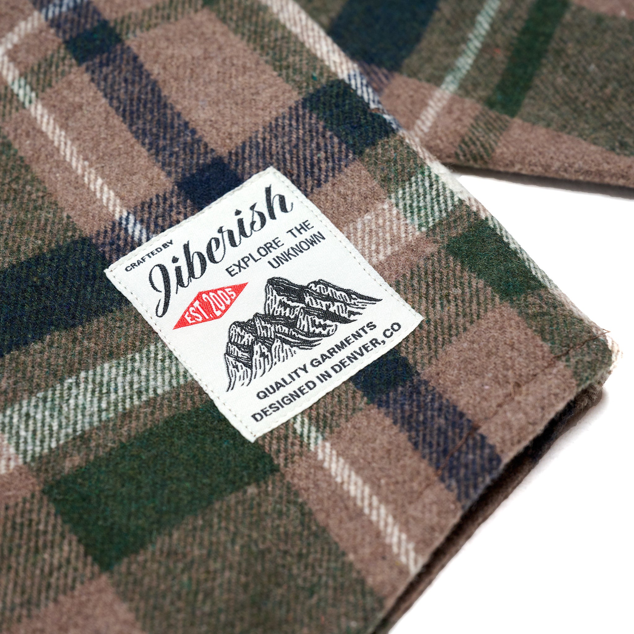 Full Zip Wool Overshirt Driftwood