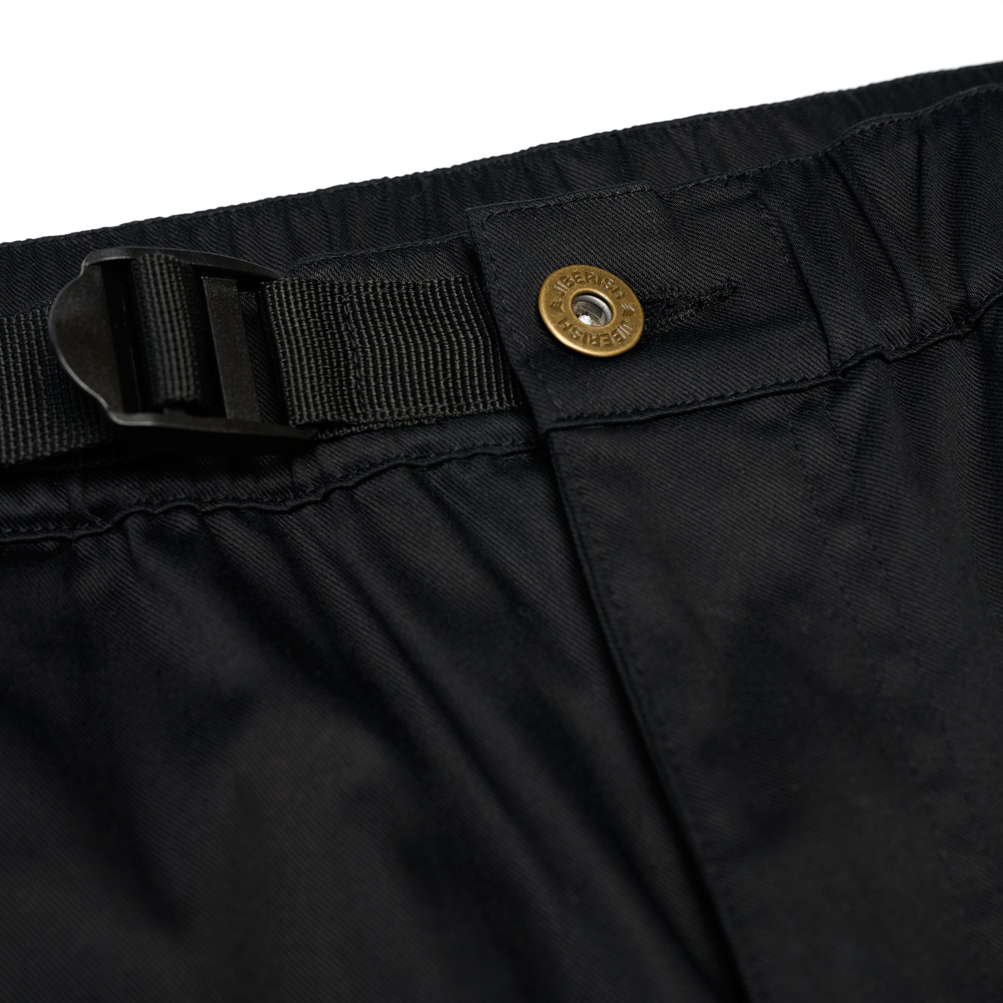 Relaxed Fit Tech Pants Black