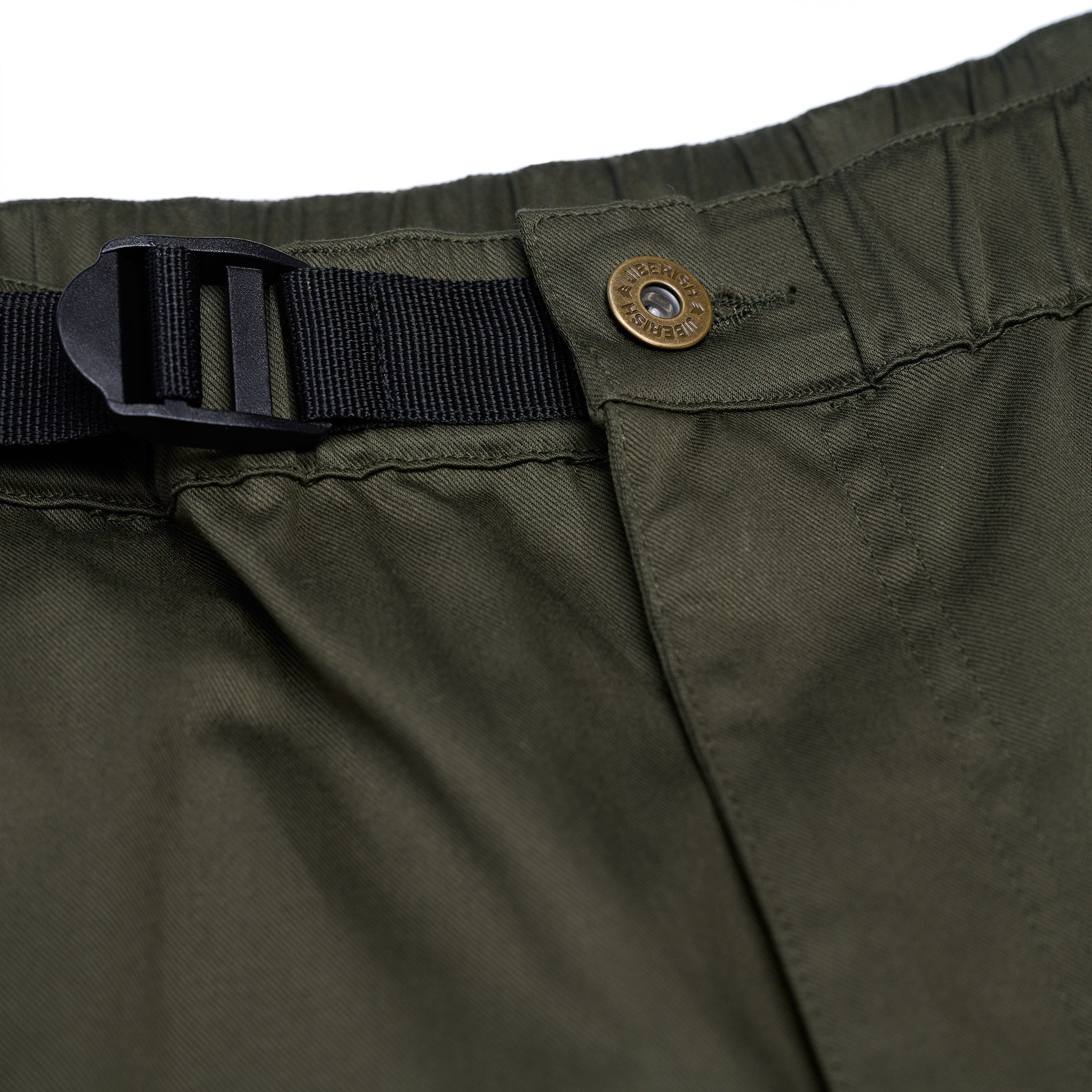 Relaxed Fit Tech Pants Military Green