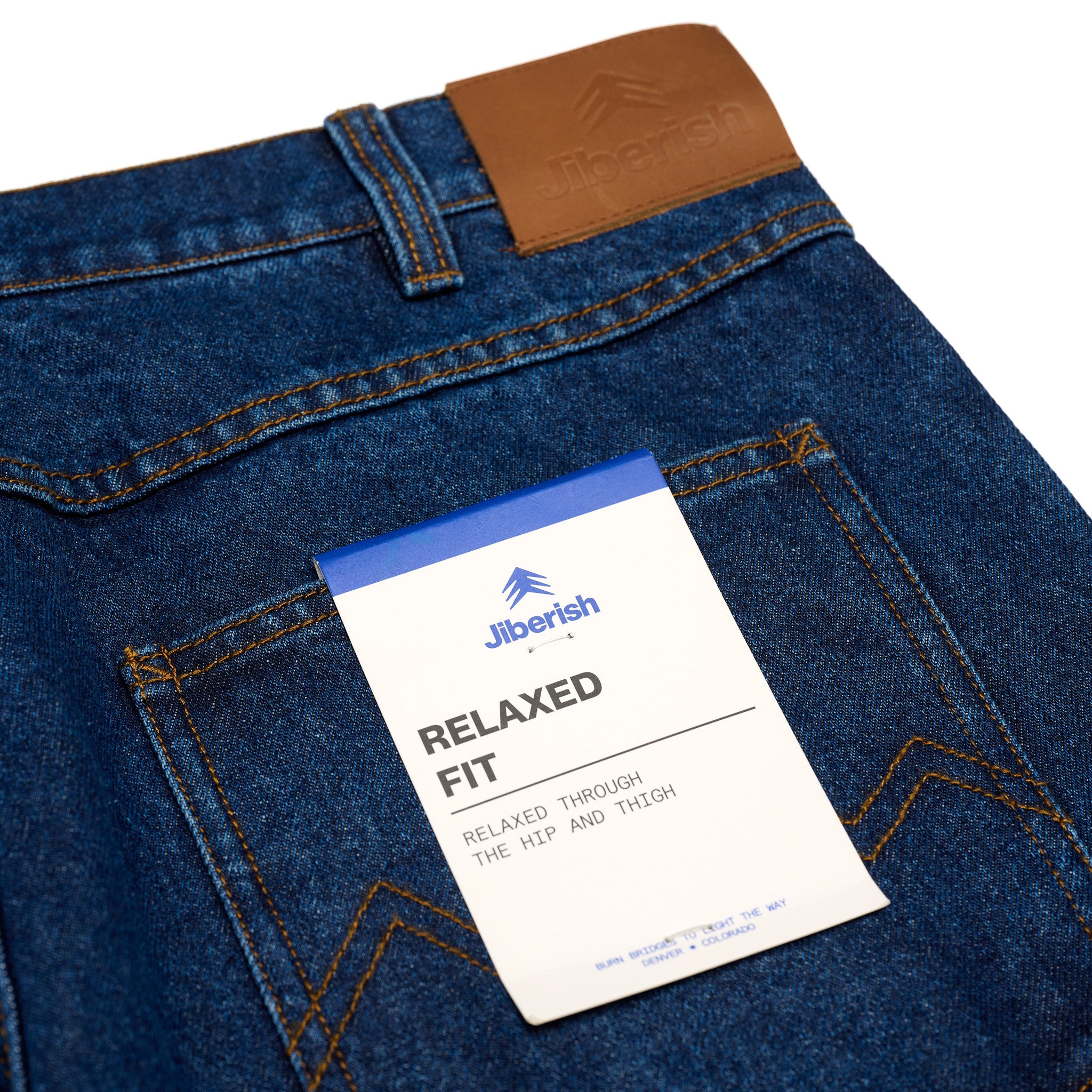 12 oz. Relaxed Fit Denim Dark Indigo