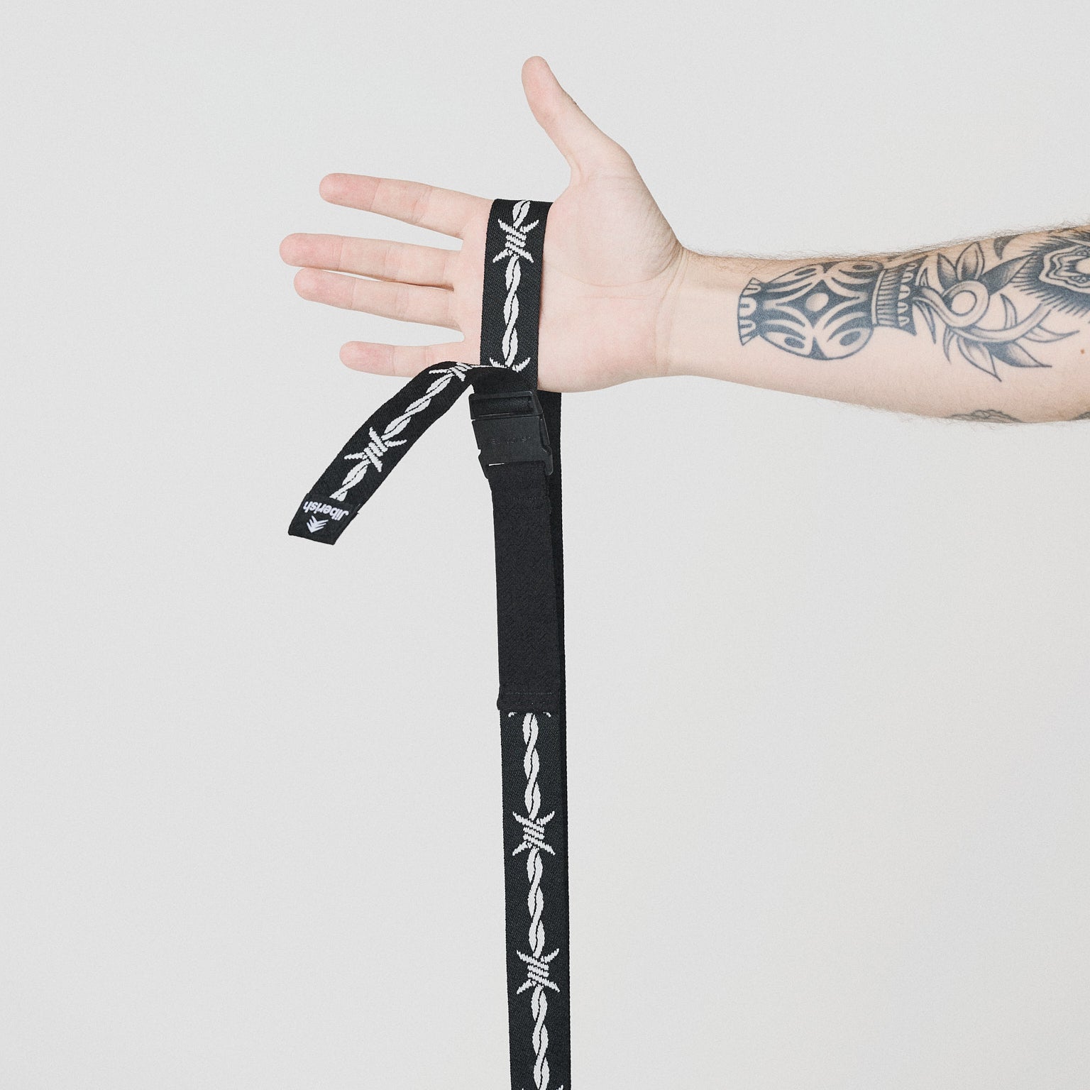 Barbed Wire Belt Black