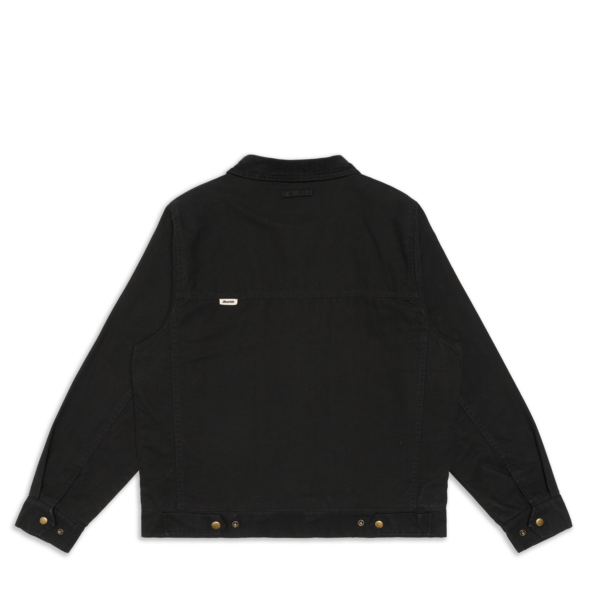 Fleece Lined Ranch Jacket Washed Black