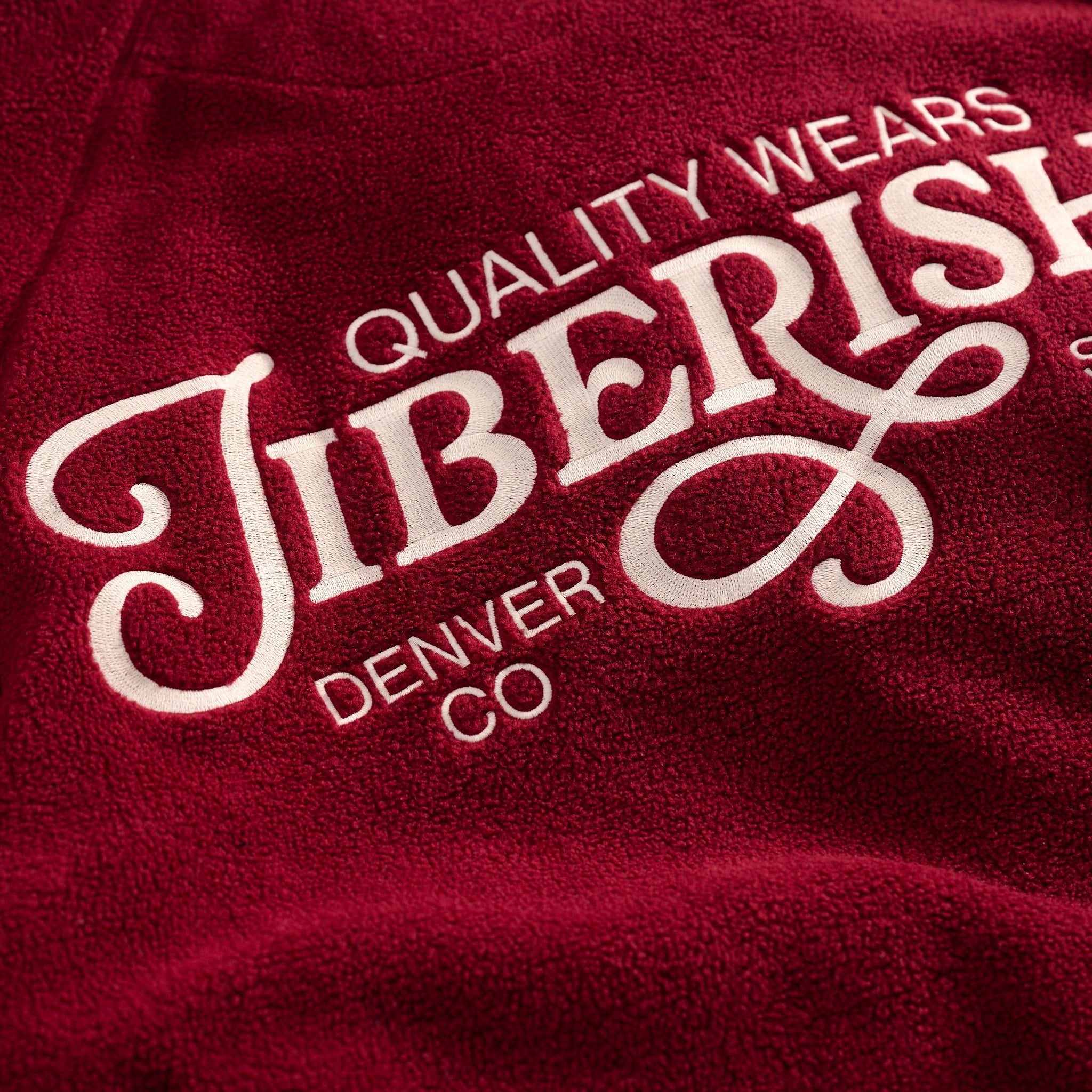 Fleece Harrington Jacket Cardinal