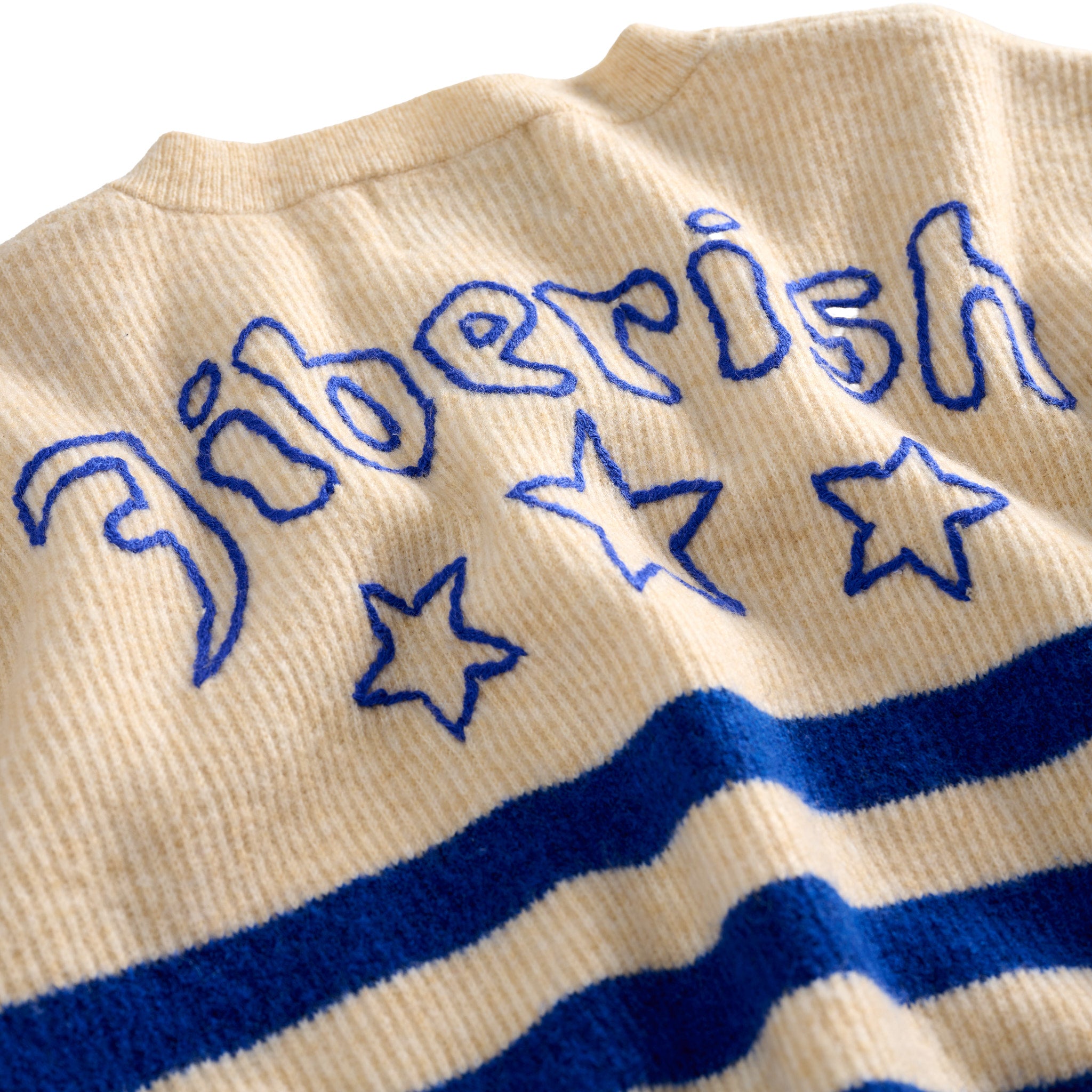 Ladies Crew Cardigan Natural