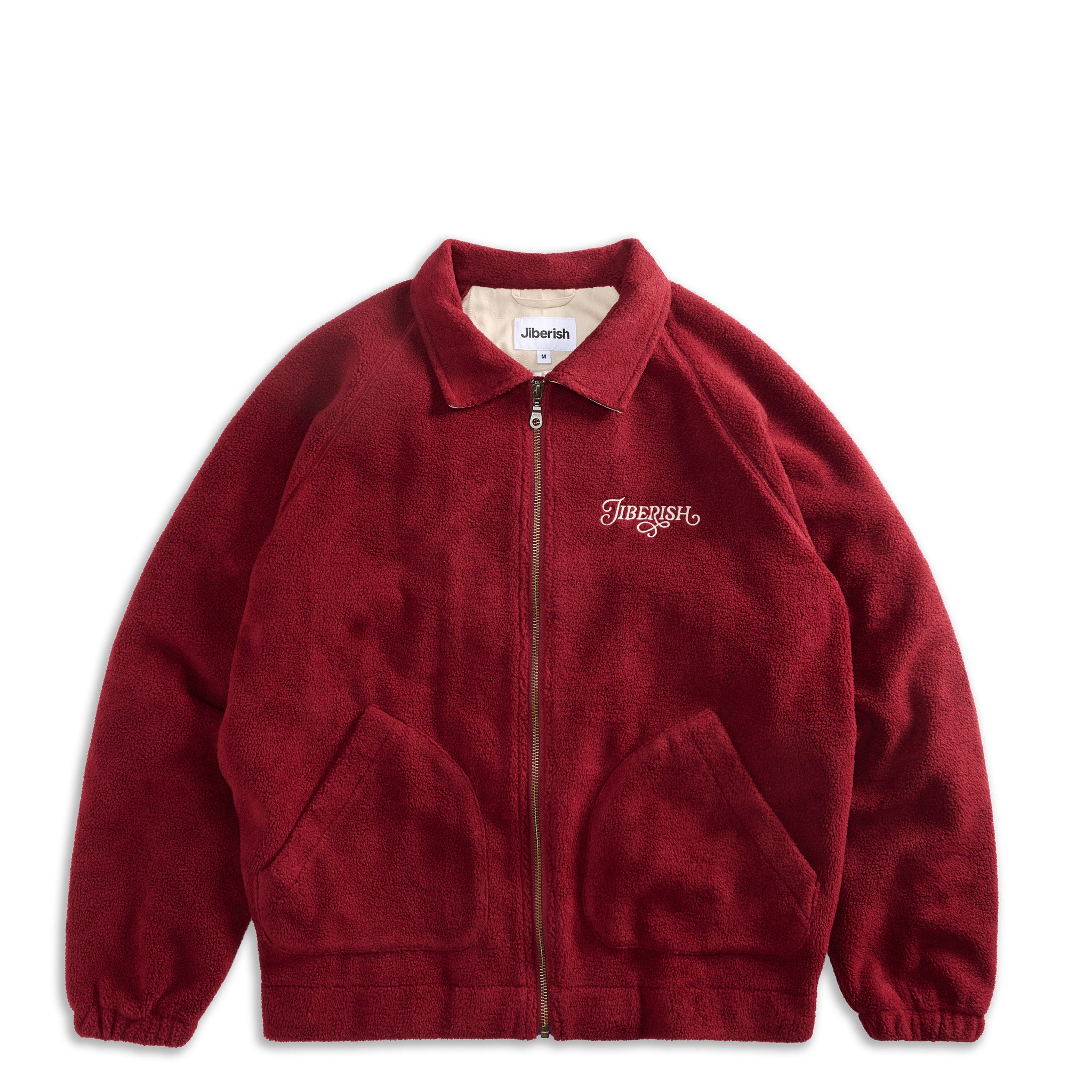 Fleece Harrington Jacket Cardinal