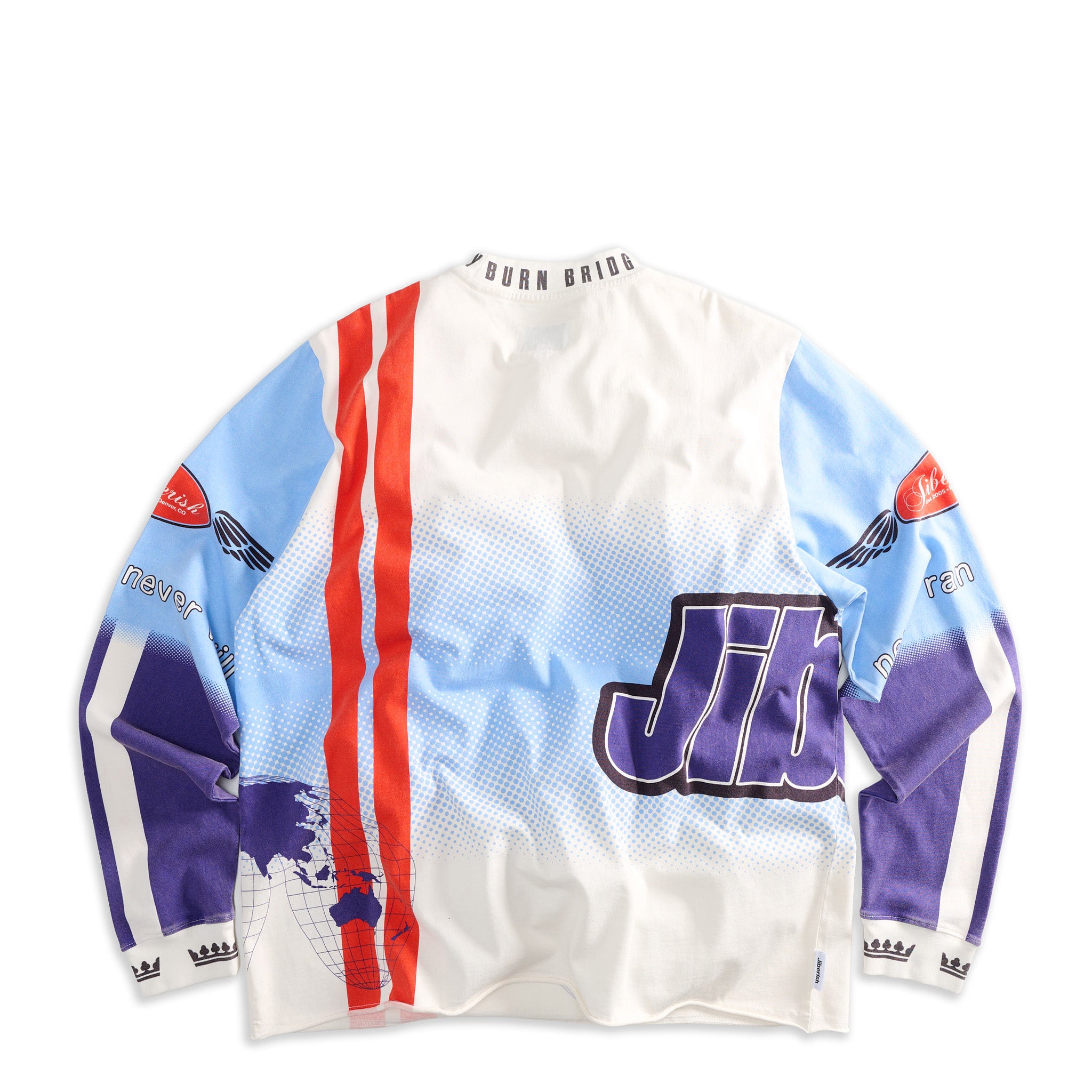 Moto Long Sleeve White