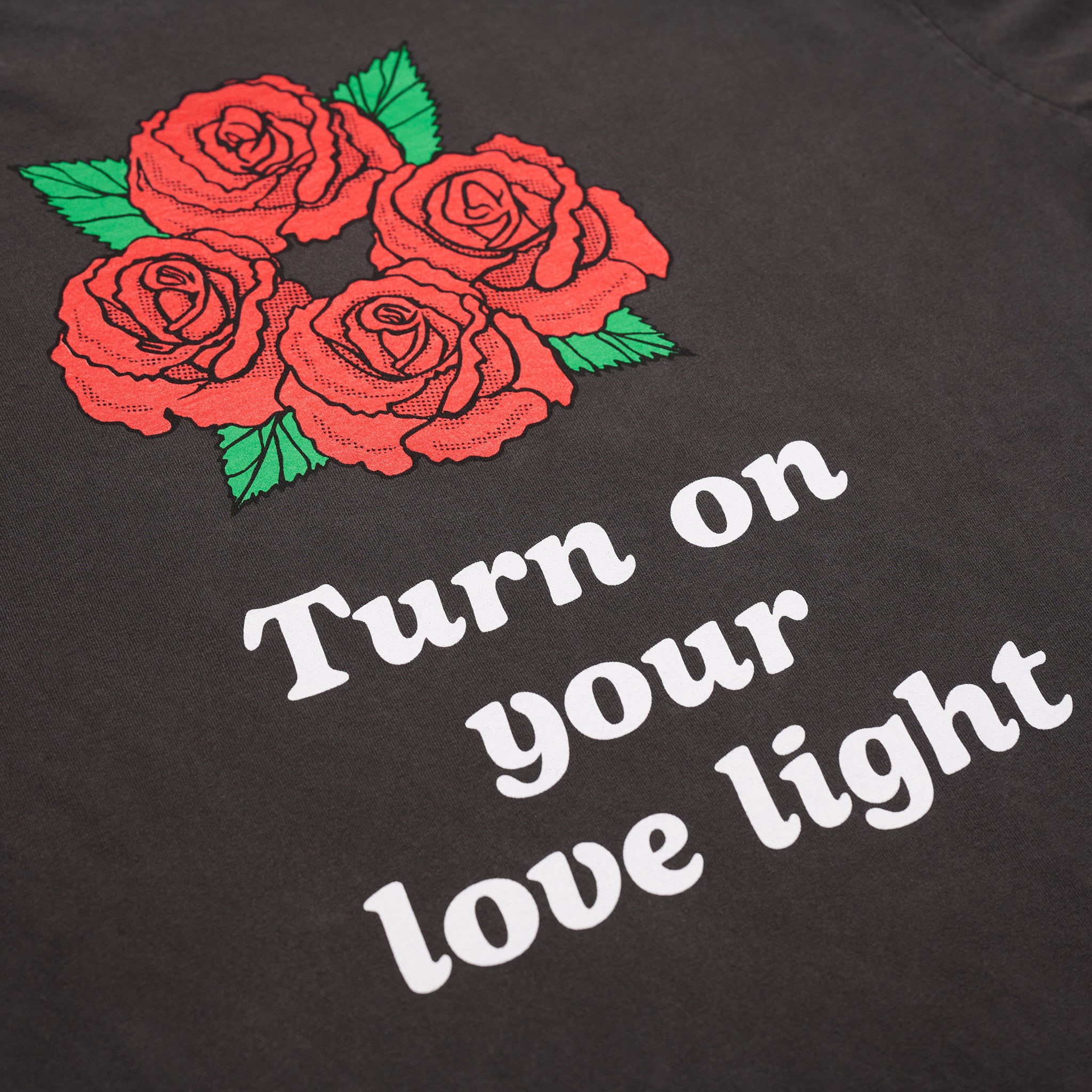 Love Light Tee Vintage Black | Jiberish Love Light Tee Vintage Black | Jiberish