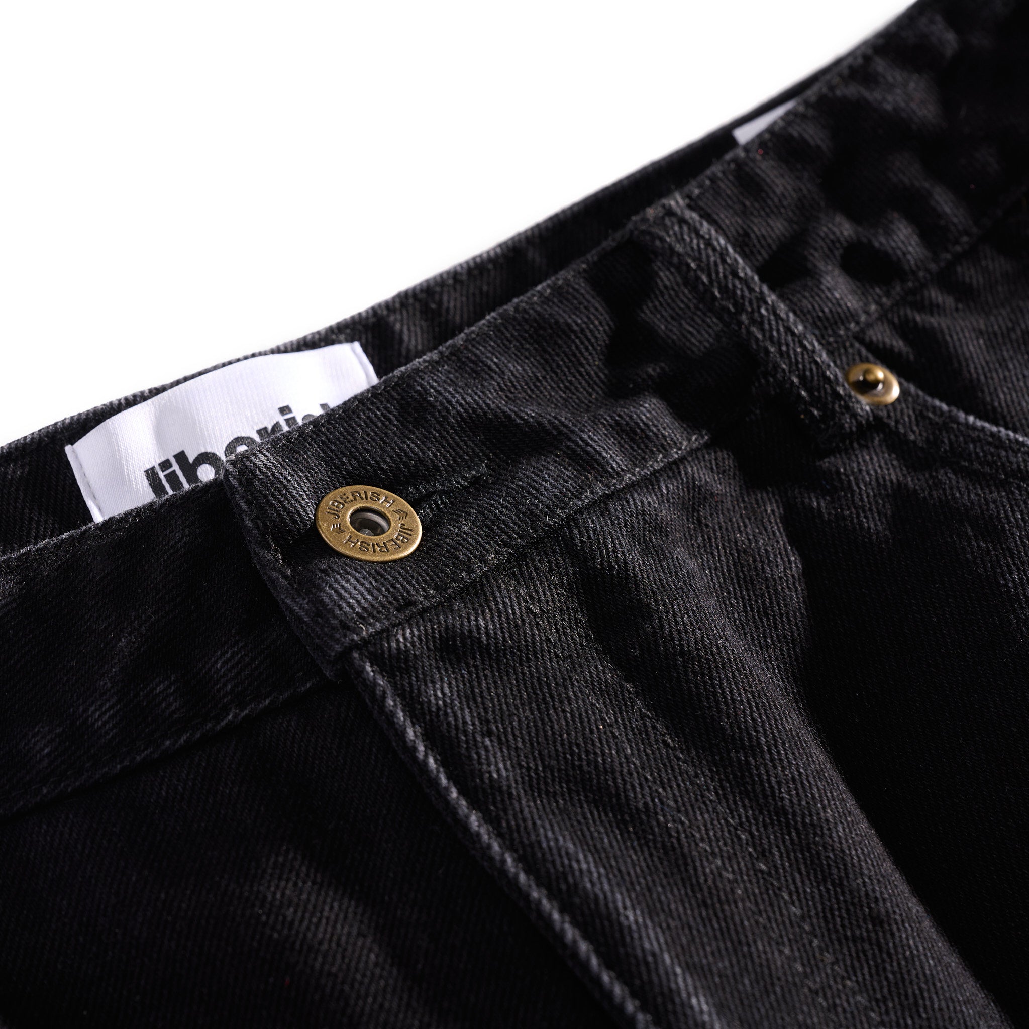 Big Etch Jorts Deep Black