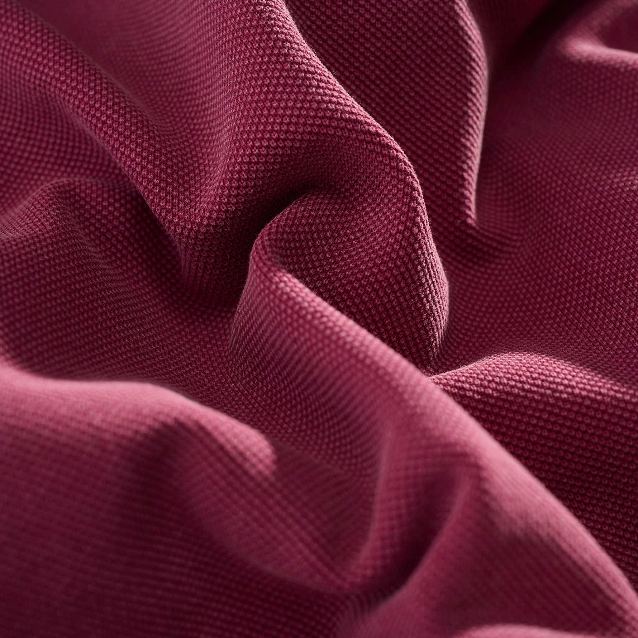 Pigment Dyed Polo Vintage Berry