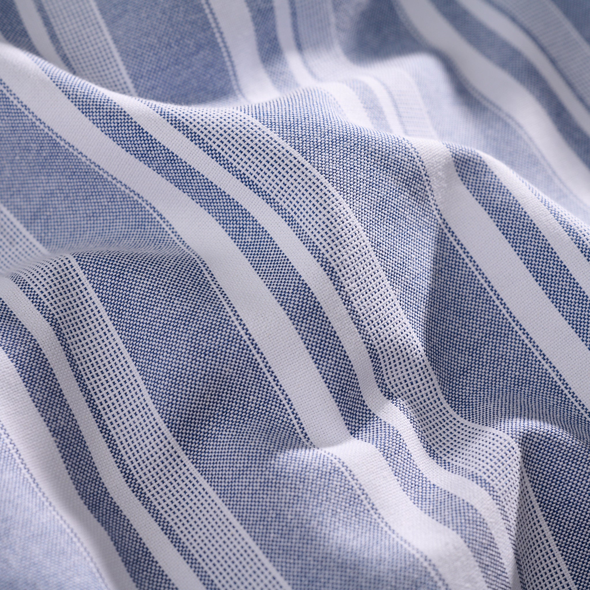 Striped Oxford Shirt Blue