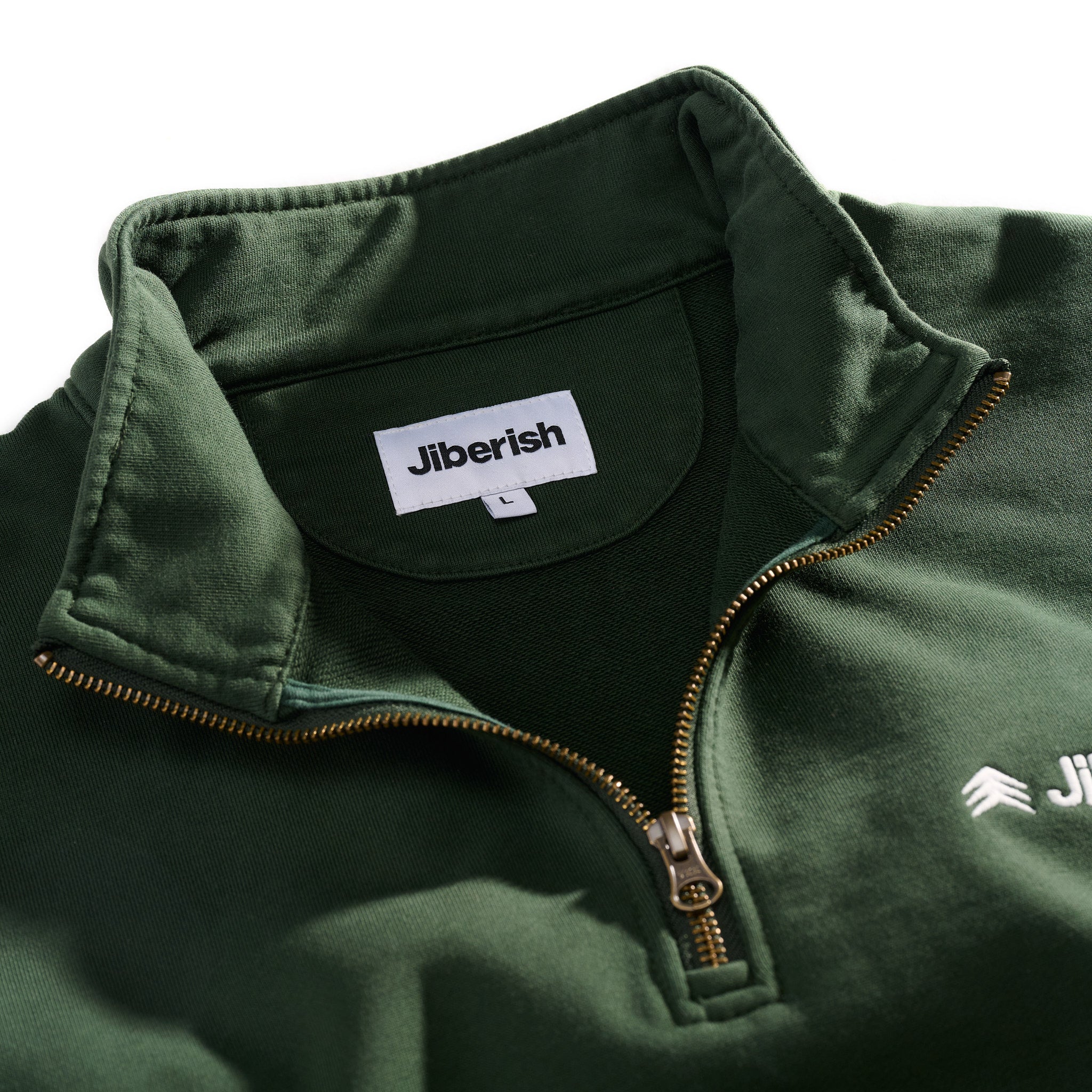 Crunchy Quarter Zip Evergreen