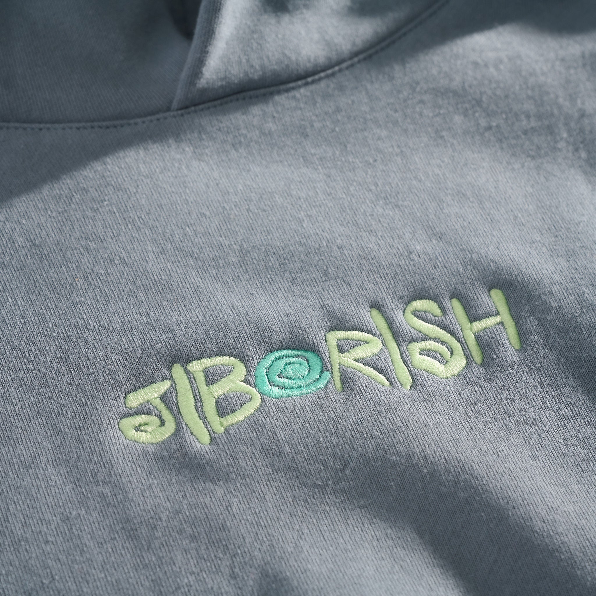 Carcosa Hoodie Dusty Blue – Jiberish