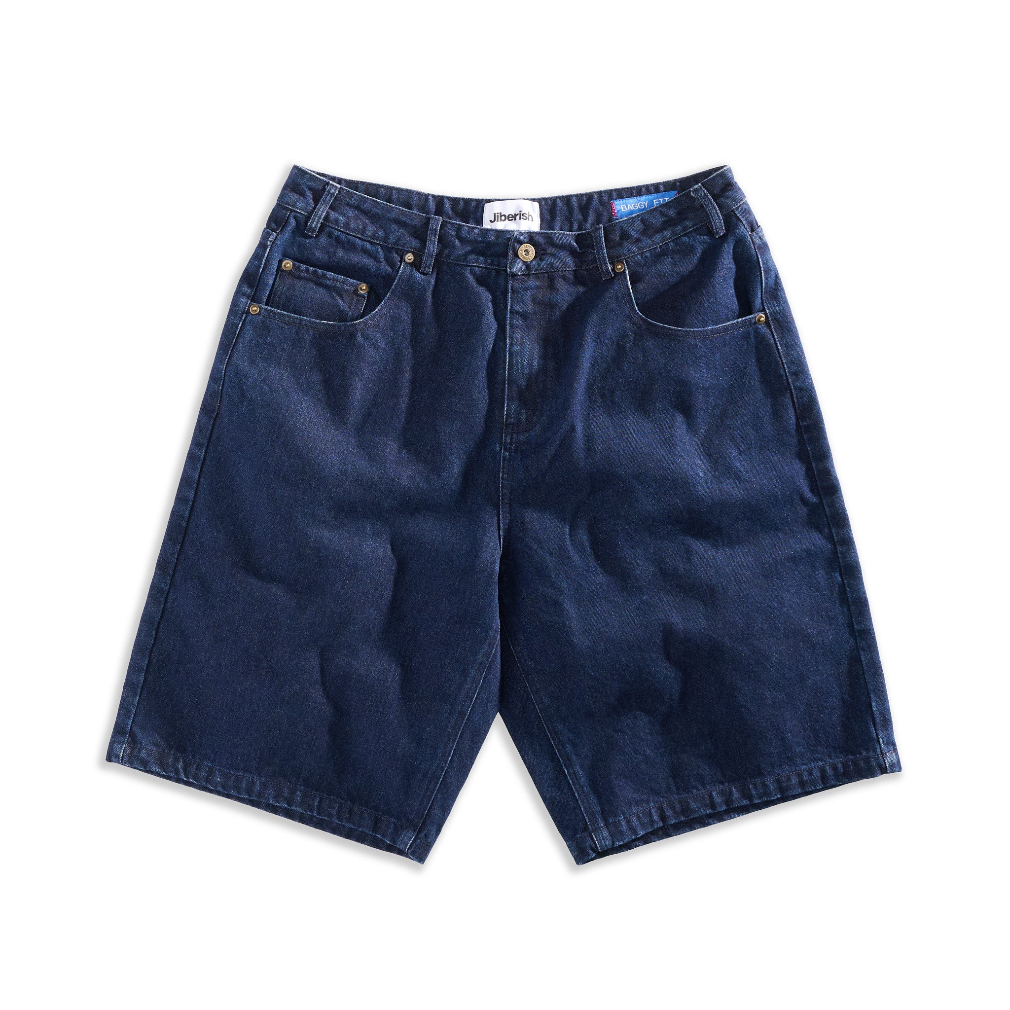 Big Etch Jorts Deep Indigo – Jiberish
