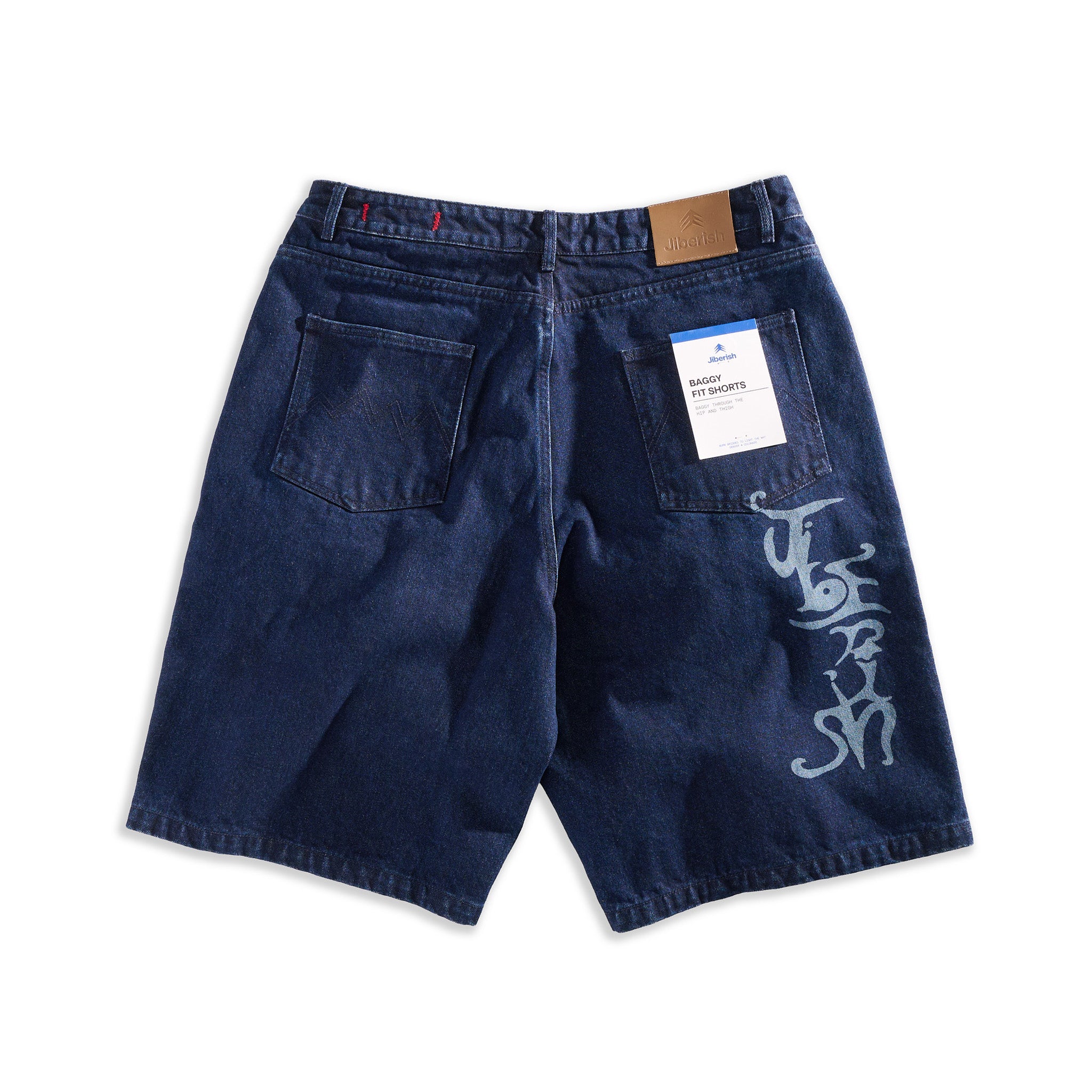 Big Etch Jorts Deep Indigo – Jiberish