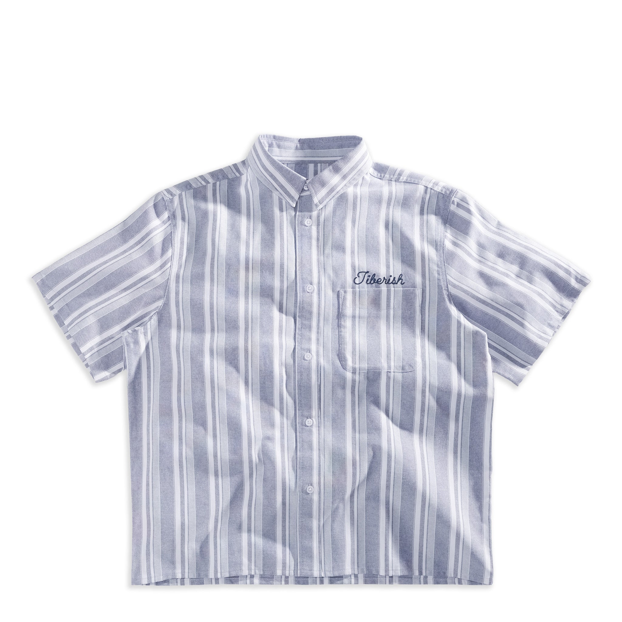 Striped Oxford Shirt Blue | Jiberish