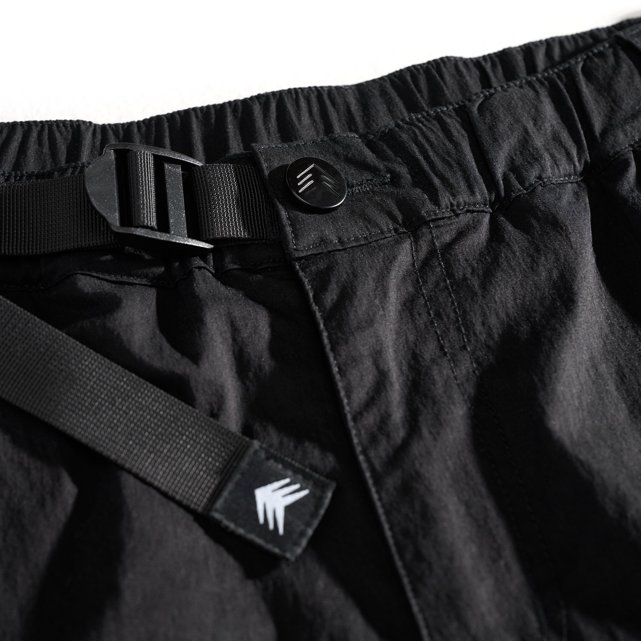 Baggy Zip Track Pant Black