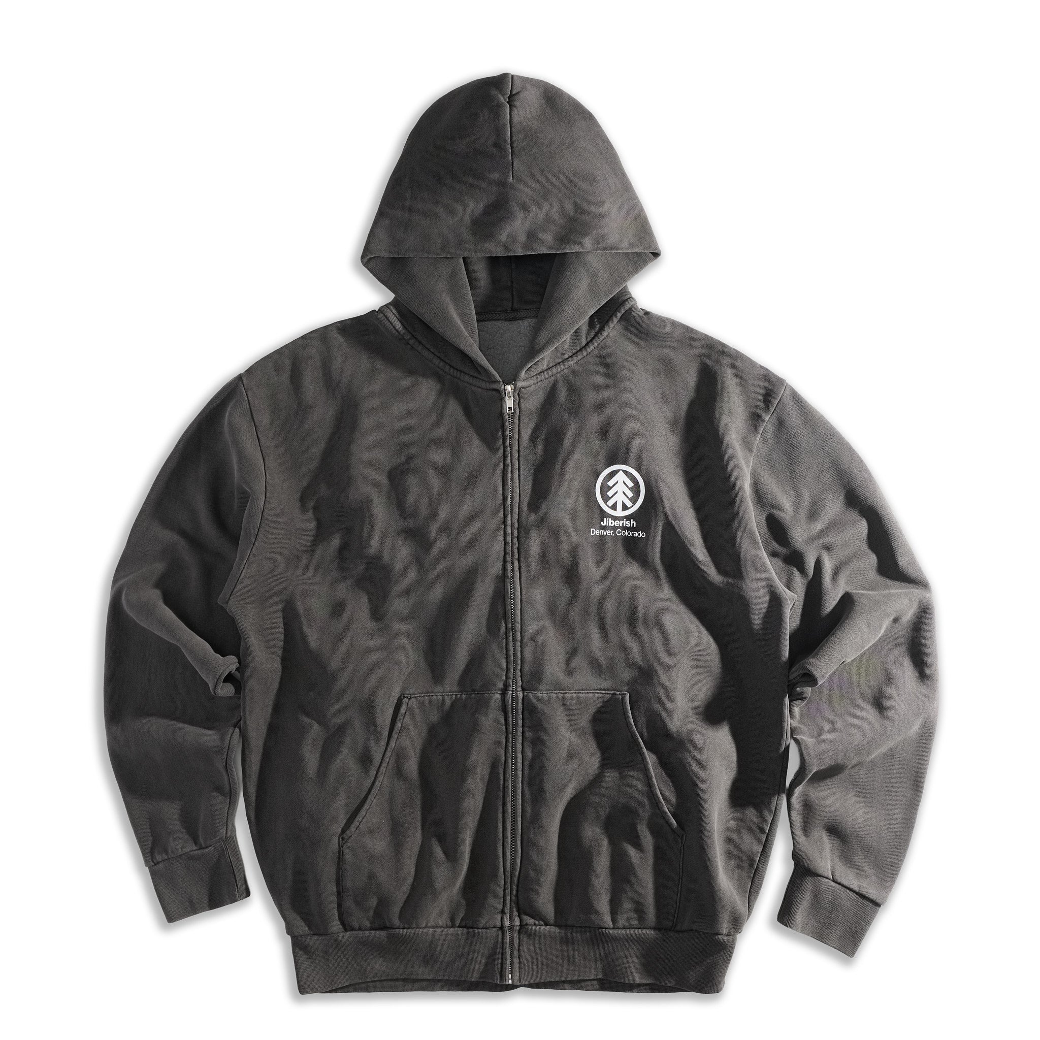 Hemlock Zip Hoodie Vintage Black